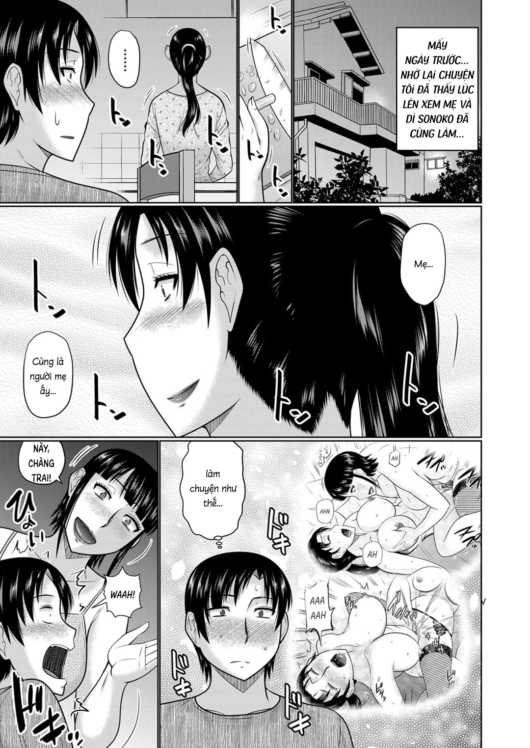 Mẹ và bạn thân mẹ là người tình của tôi - Chapter - 2 trang 5