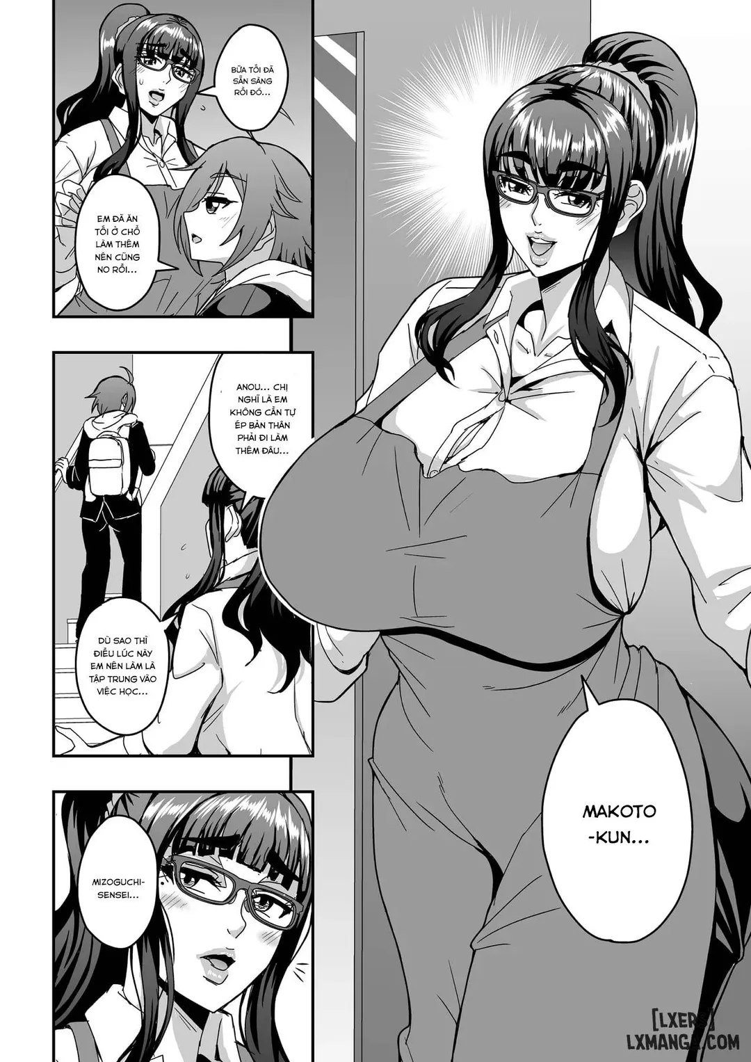 Kyoushi to Mama to Koibito no Kao - Chapter - 1 trang 4