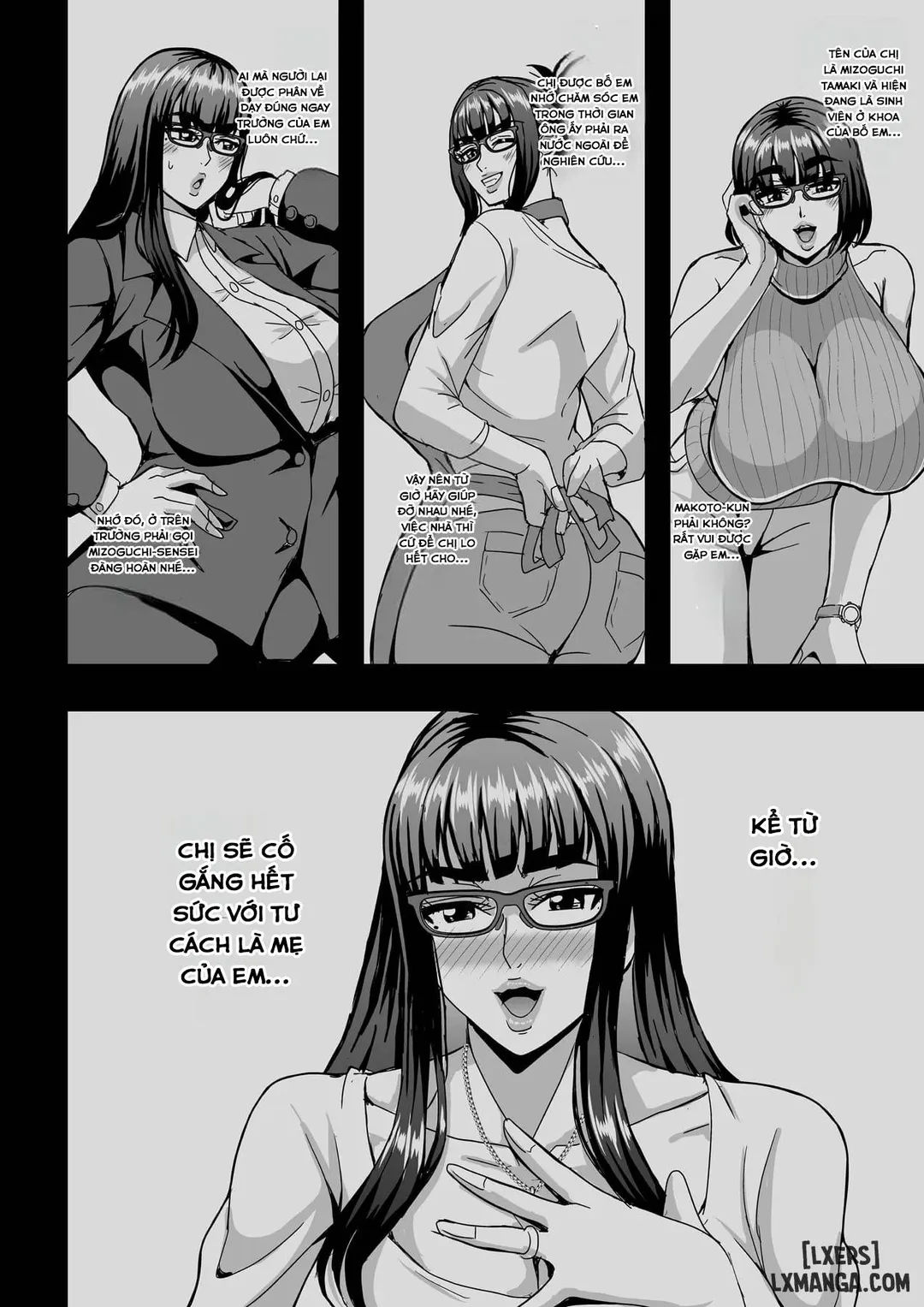 Kyoushi to Mama to Koibito no Kao - Chapter - 1 trang 6