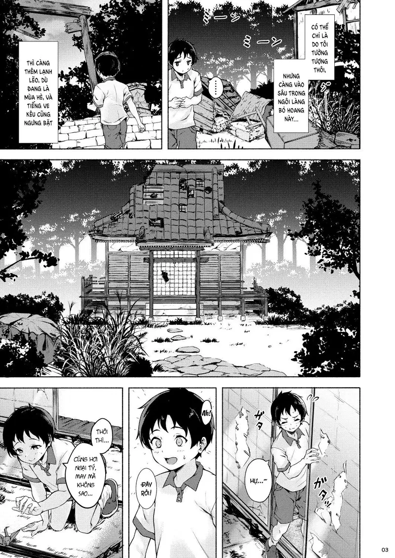 Cậu bé và Ma nữ - Oneshot trang 5