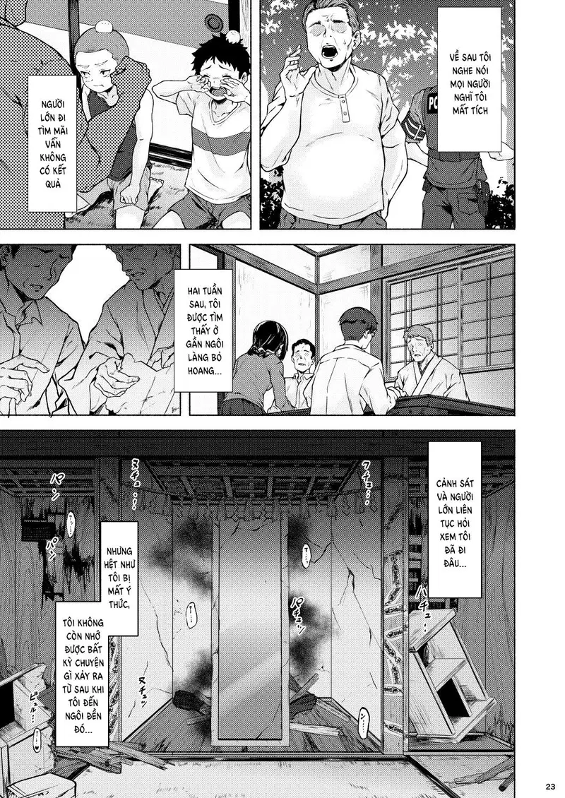 Cậu bé và Ma nữ - Oneshot trang 25