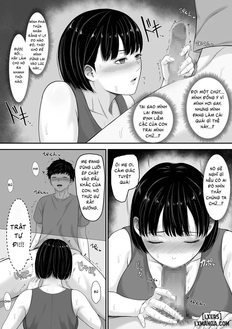 Đã bảo là không được quan hệ với mẹ rồi mà! - Oneshot trang 24