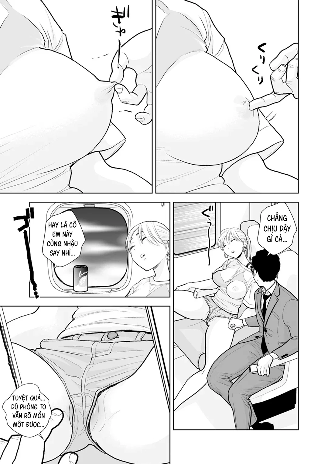 Cô nàng say trên chuyến tàu đêm - Oneshot trang 6