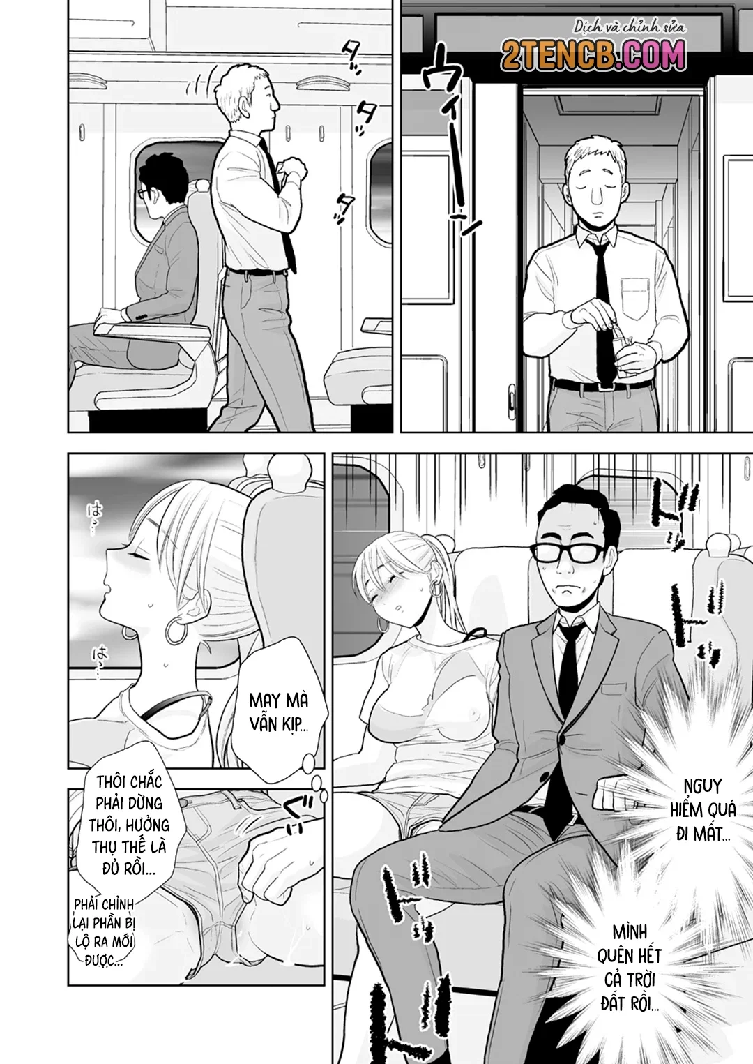 Cô nàng say trên chuyến tàu đêm - Oneshot trang 9