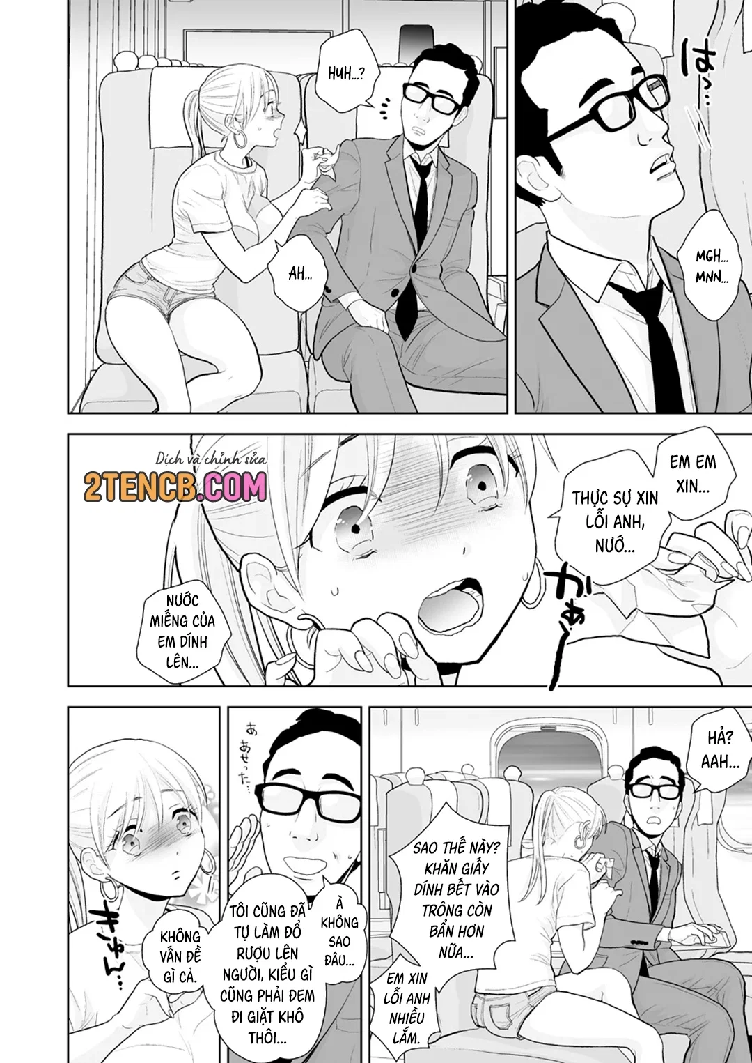 Cô nàng say trên chuyến tàu đêm - Oneshot trang 11