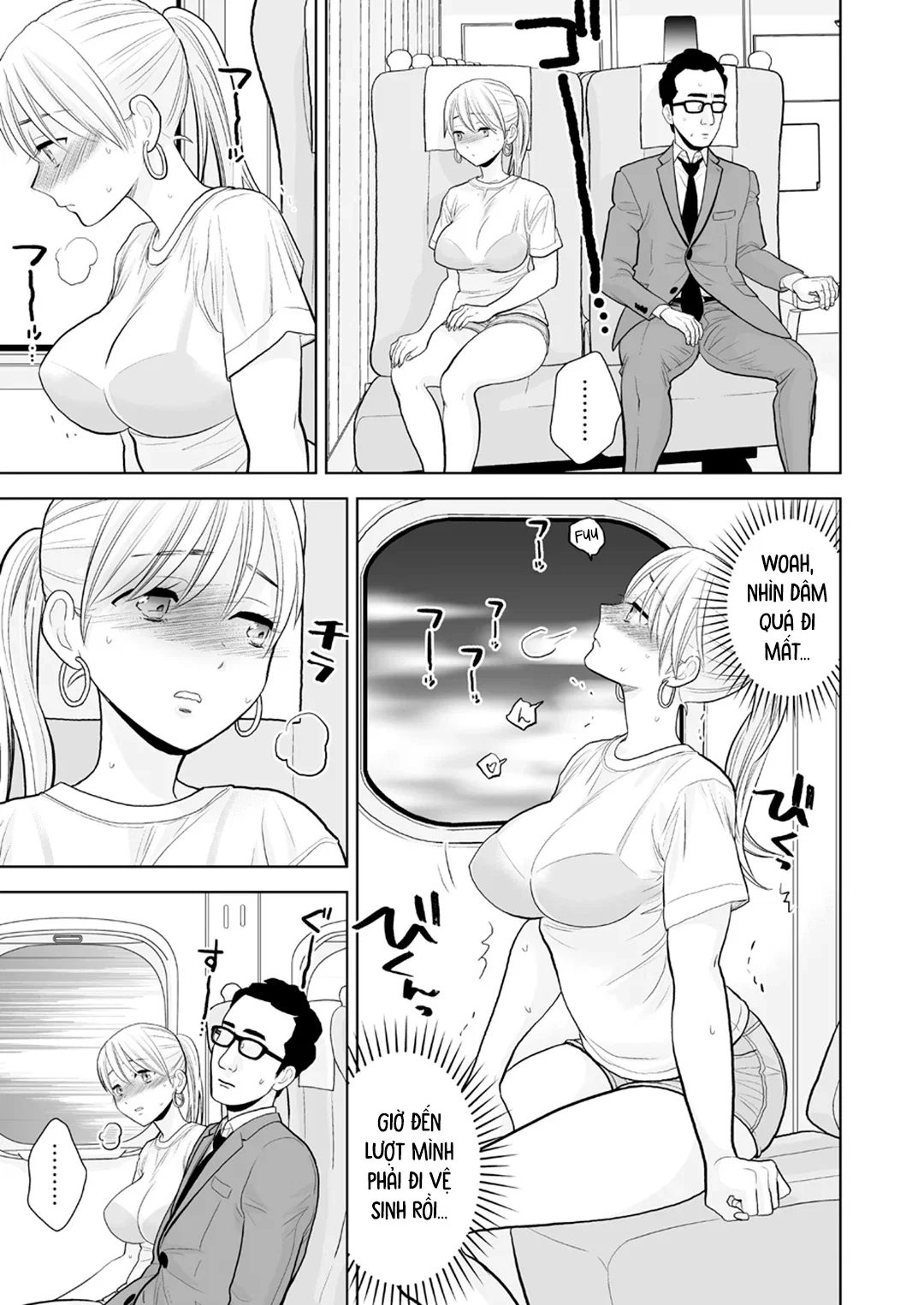 Cô nàng say trên chuyến tàu đêm - Oneshot trang 16