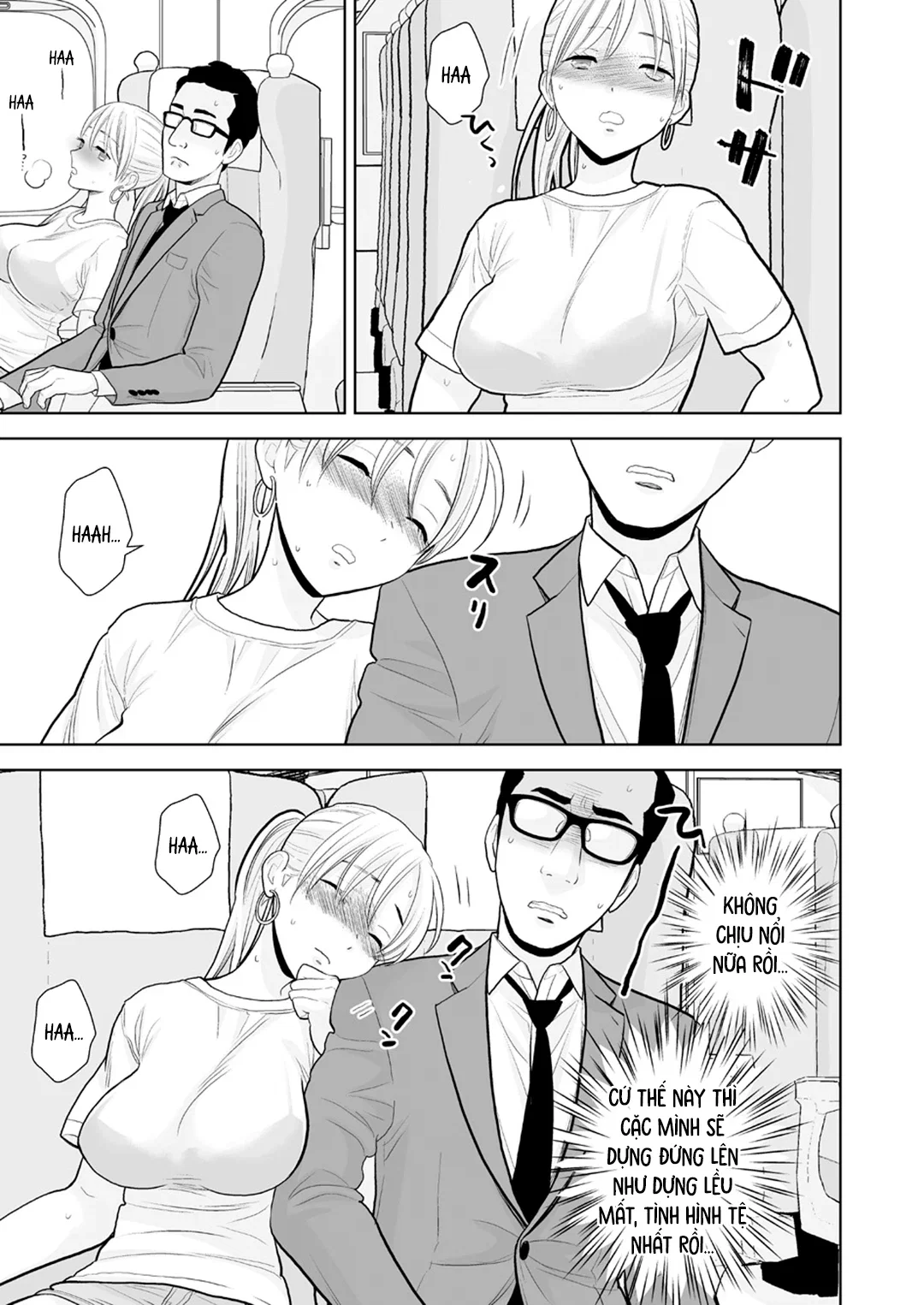Cô nàng say trên chuyến tàu đêm - Oneshot trang 18