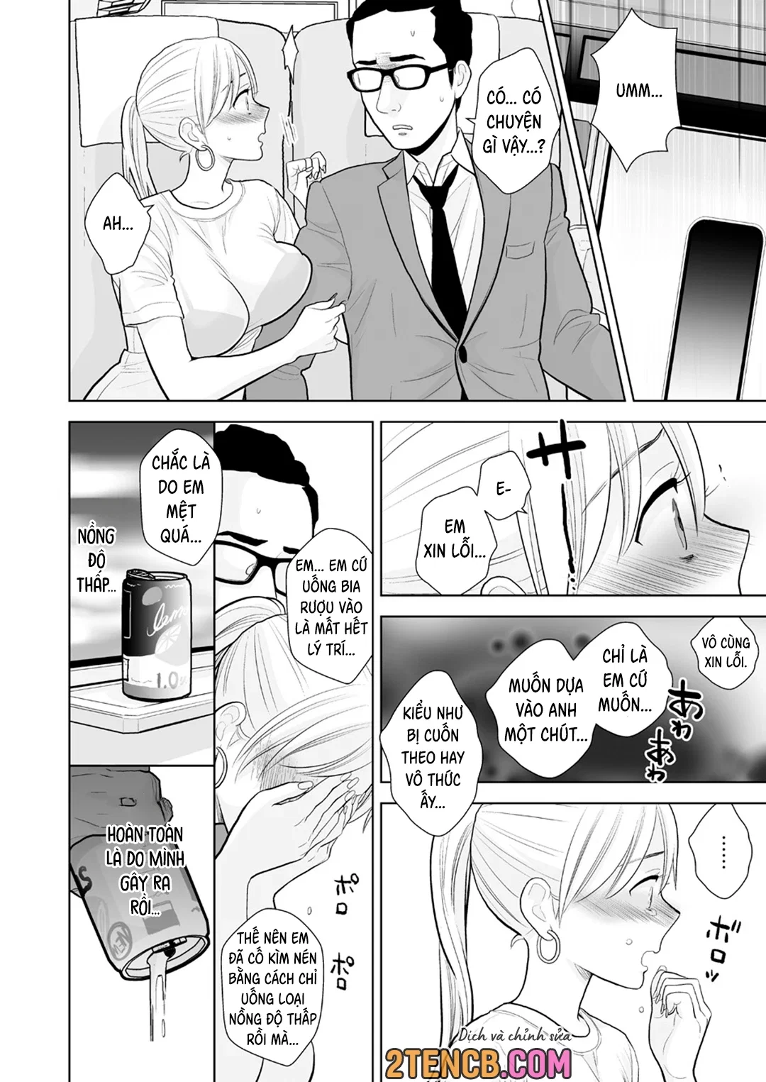 Cô nàng say trên chuyến tàu đêm - Oneshot trang 19
