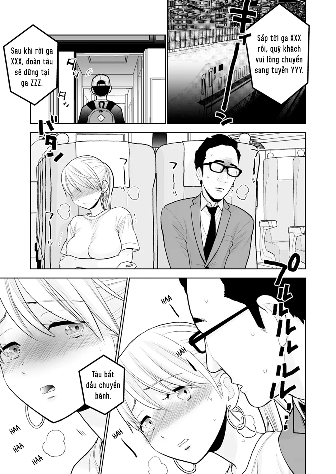 Cô nàng say trên chuyến tàu đêm - Oneshot trang 22