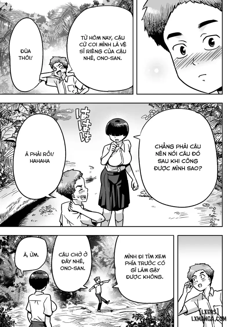 Ono-san trên một hòn đảo hoang vắng - Oneshot trang 17