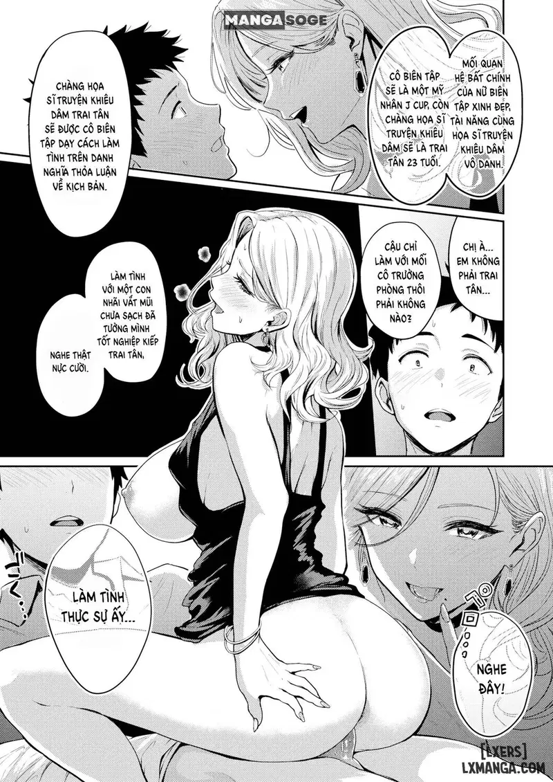 CLB manga và vếu bự - Oneshot trang 10