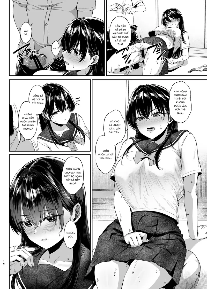 Giúp cháu gái tìm hiểu về đàn ông - Chapter - 1 trang 16