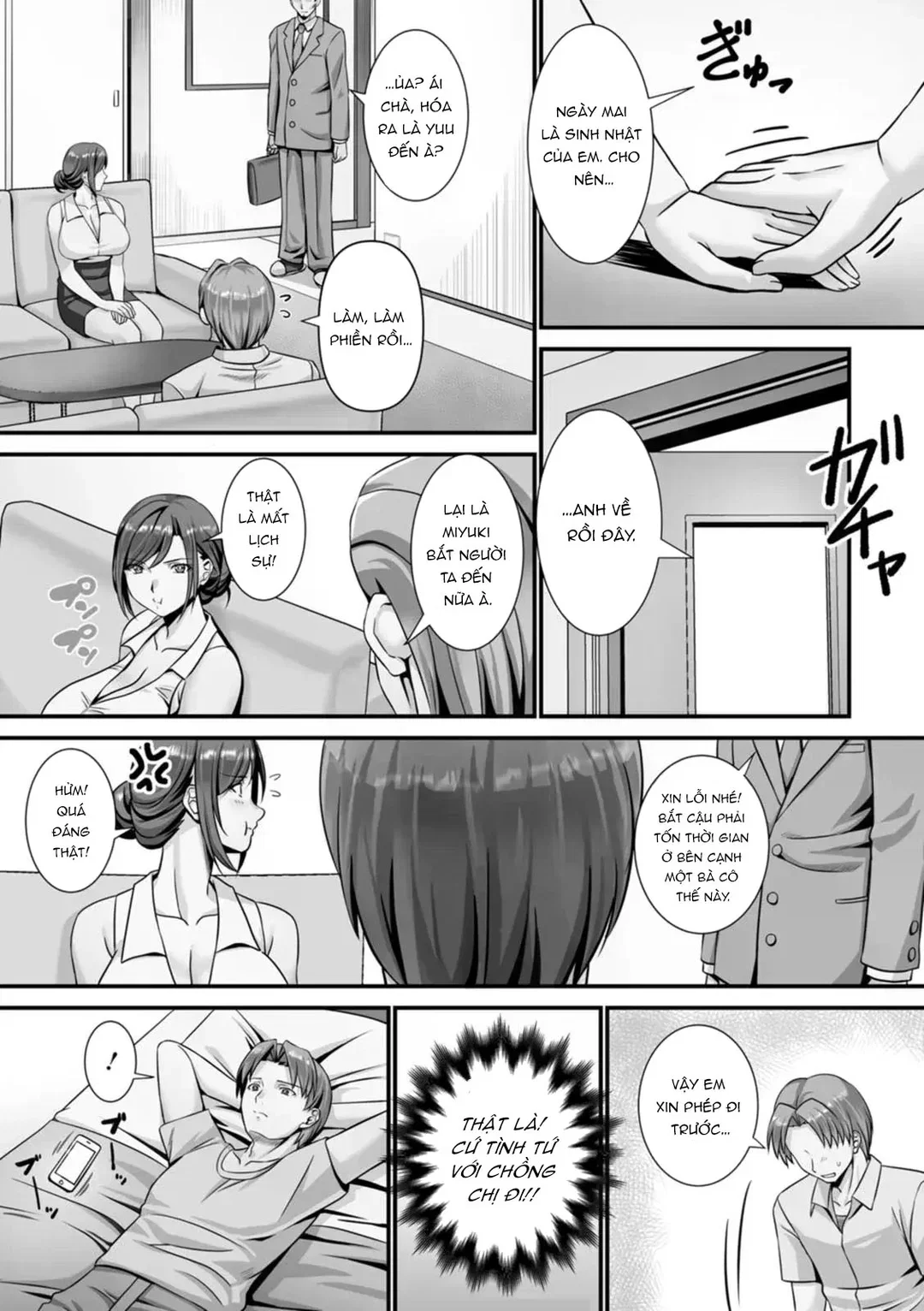 Vẻ Đẹp Chín Muồi: Những Người Vợ Sa Ngã - Chapter - 4 trang 9