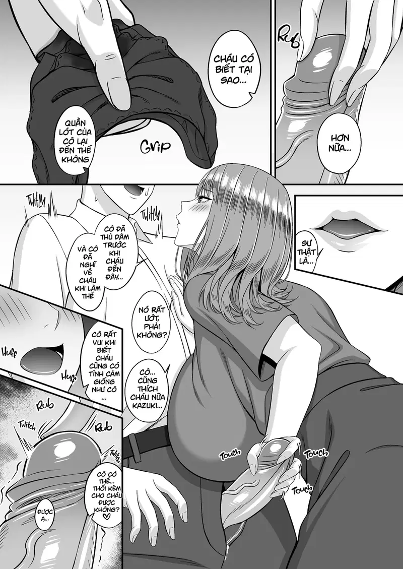 Gần gũi với mẹ bạn ngực khủng - Oneshot trang 13