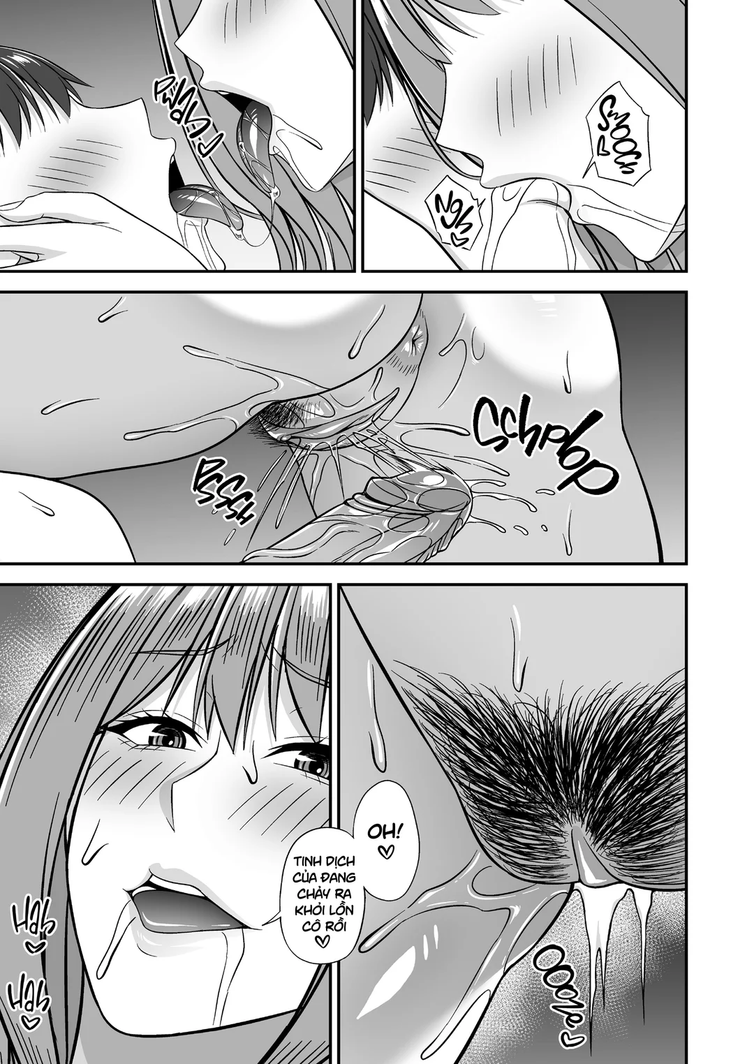 Gần gũi với mẹ bạn ngực khủng - Oneshot trang 39
