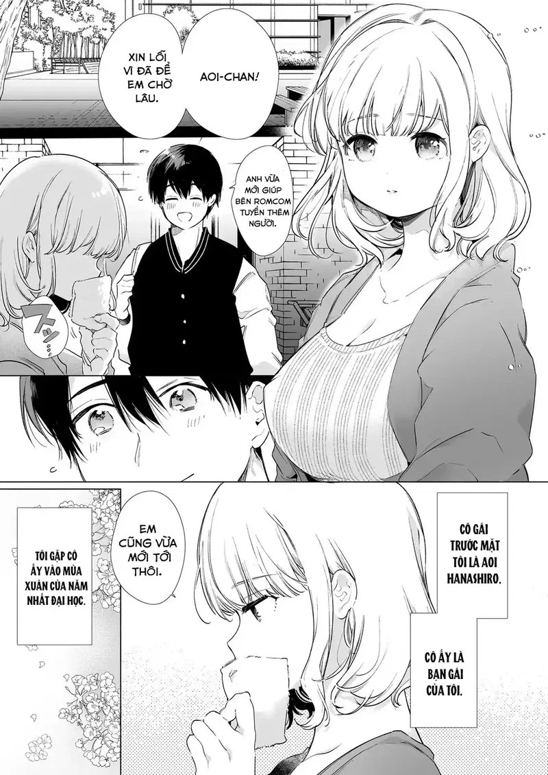Bạn gái tôi tuôn ra như suối - Oneshot trang 2