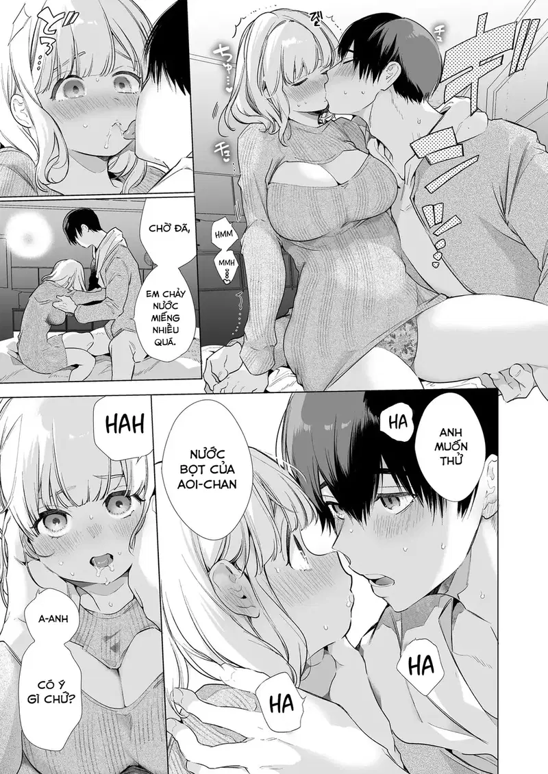 Bạn gái tôi tuôn ra như suối - Oneshot trang 14