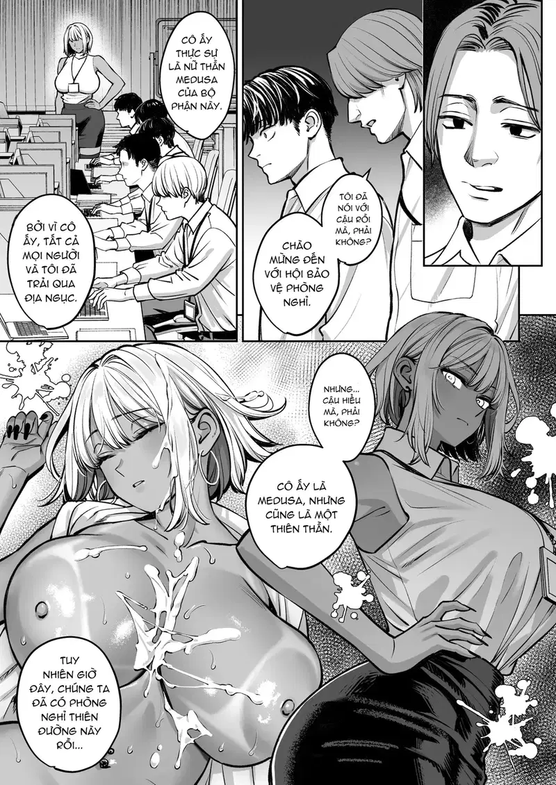 Phòng nghỉ trưa biến thành phòng chịch - Oneshot trang 38