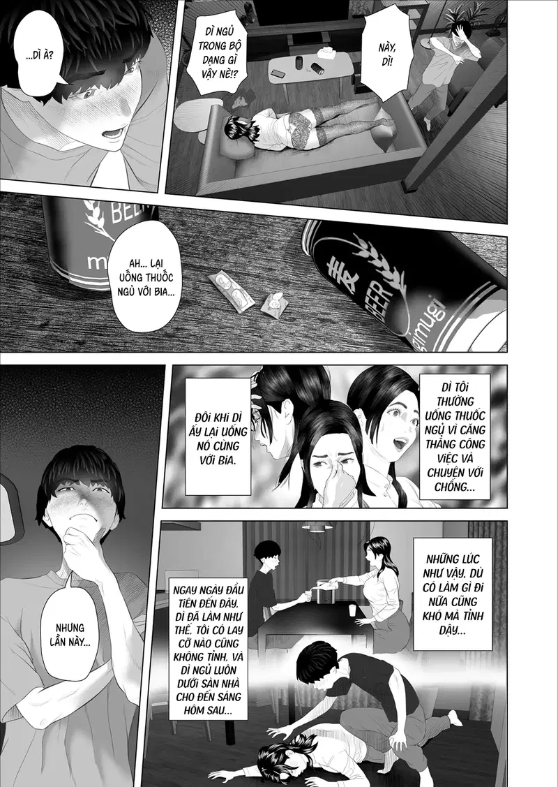 Bí mật của dì: đồ lót gợi cảm - Chapter - 1 trang 13