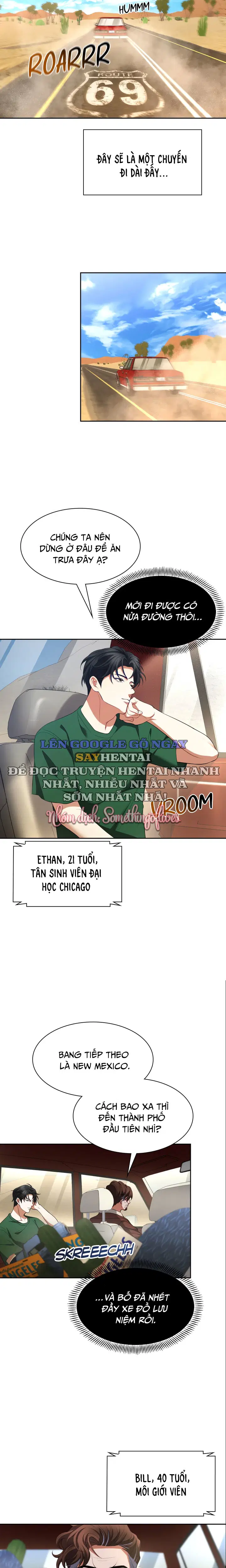 Chuyến du hành trên băng ghế sau cùng mẹ kế - Chapter 1 trang 2