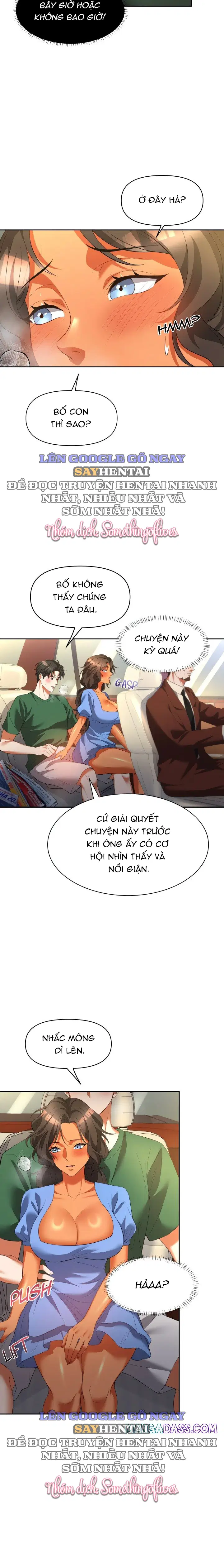Chuyến du hành trên băng ghế sau cùng mẹ kế - Chapter 3 trang 8