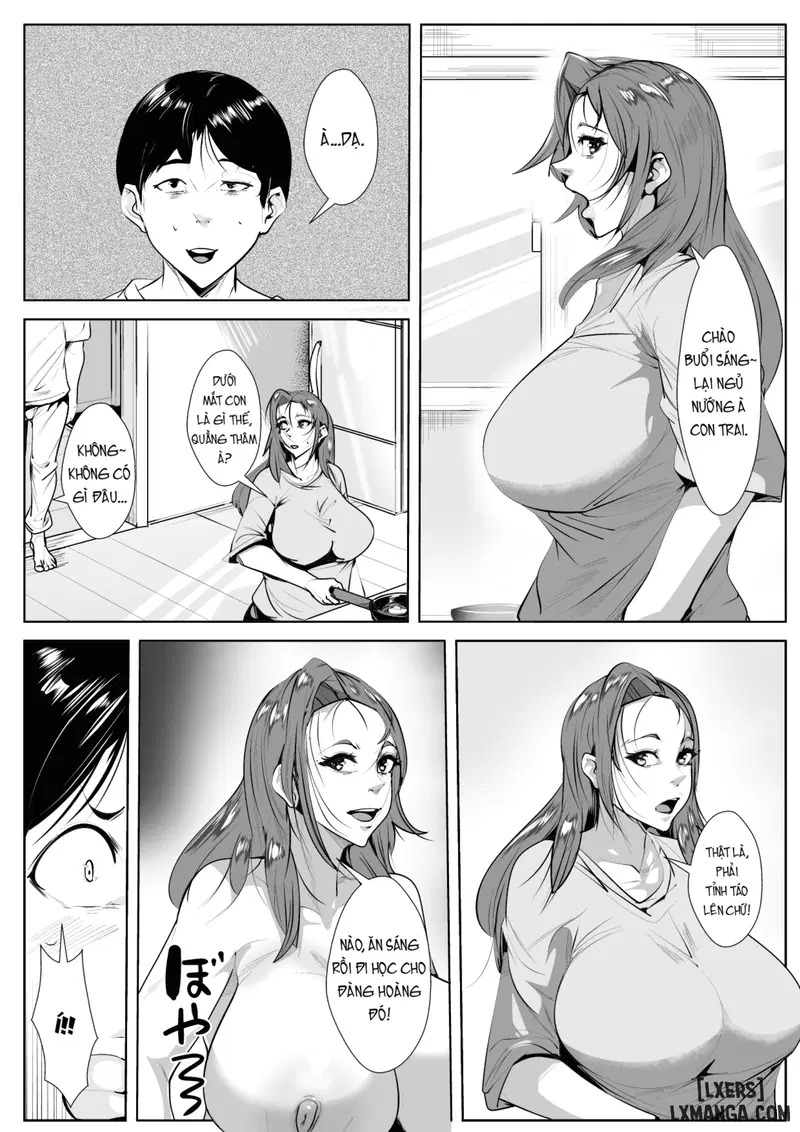 Hahaoya ga Tomodachi to Kossori Tsukiai Hajimete Kara Kizuita Ore no Kanjou - Chapter 1 trang 14