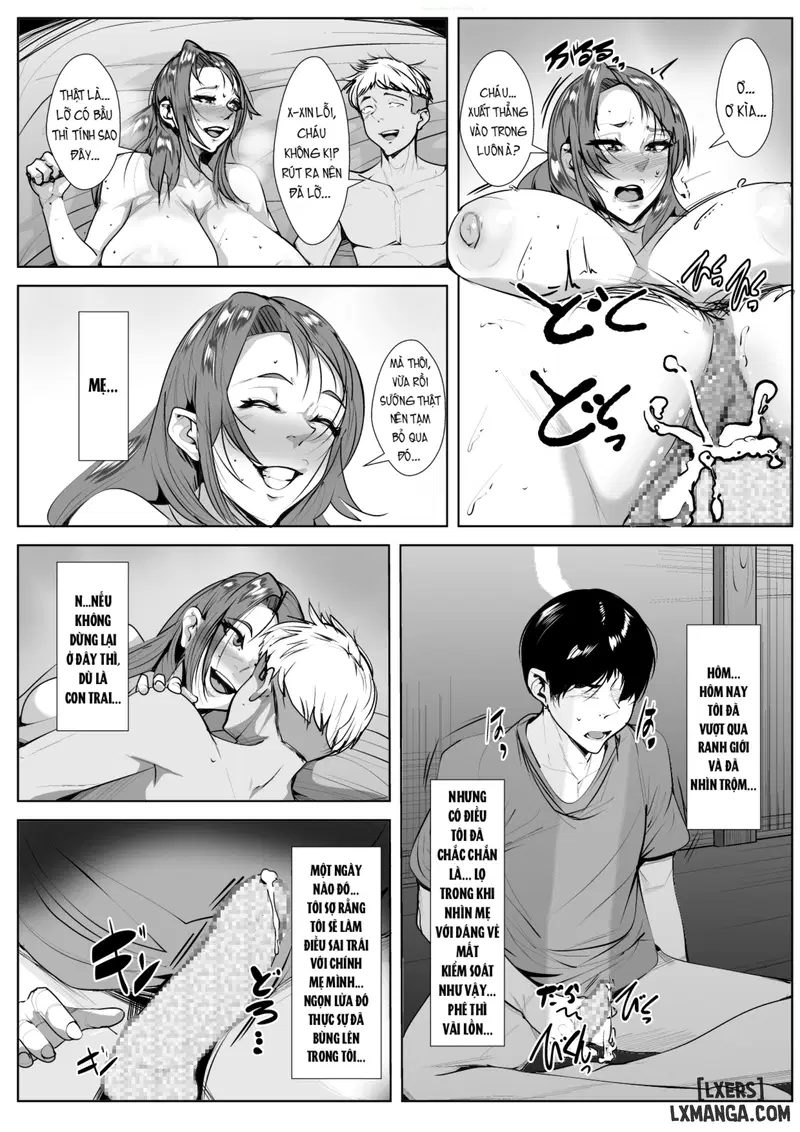 Hahaoya ga Tomodachi to Kossori Tsukiai Hajimete Kara Kizuita Ore no Kanjou - Chapter 1 trang 31