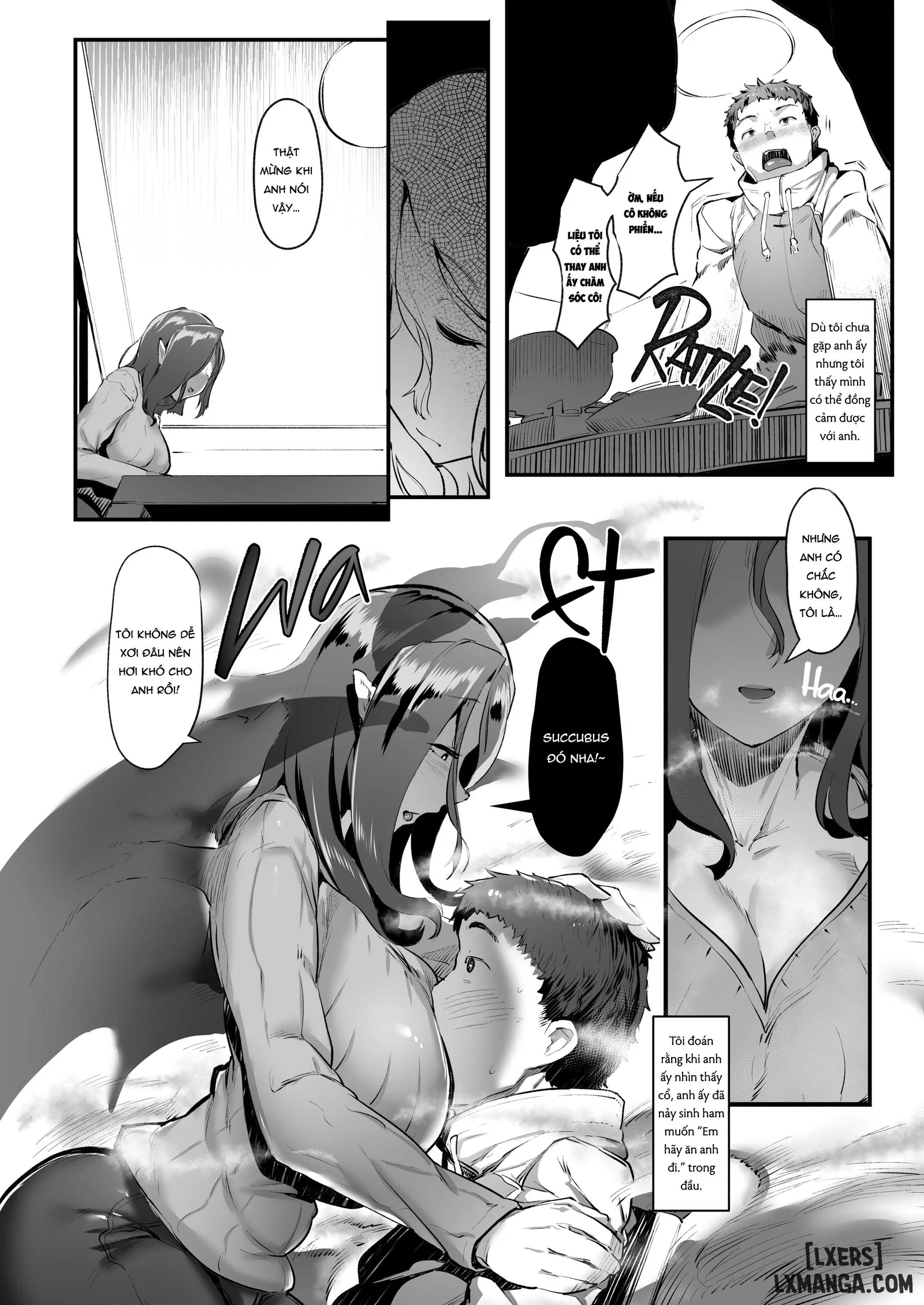 Succubus Widow's Afternoon Secret - Chapter 1 trang 9