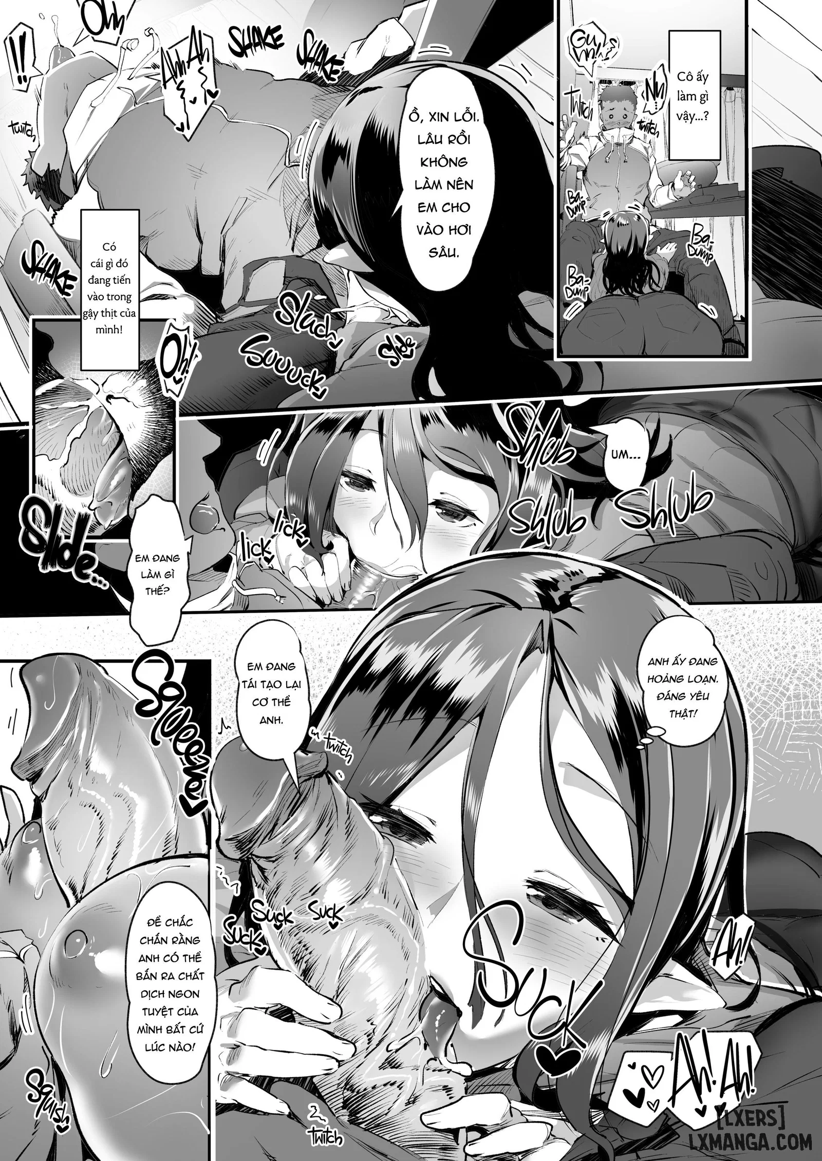 Succubus Widow's Afternoon Secret - Chapter 1 trang 12