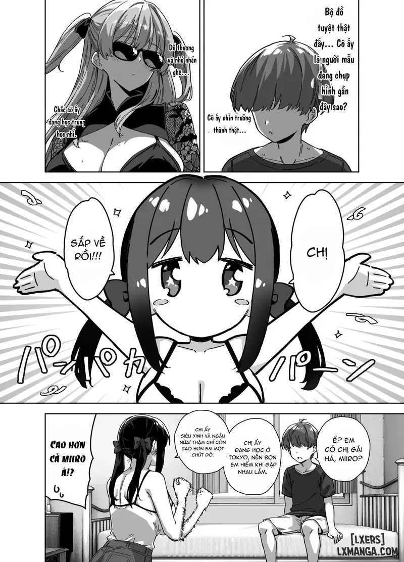 Natsu to Inaka to Yuuwaku shite kuru Dekkai Oshiego 3 + C106 Bonus Book - Chapter 1 trang 3