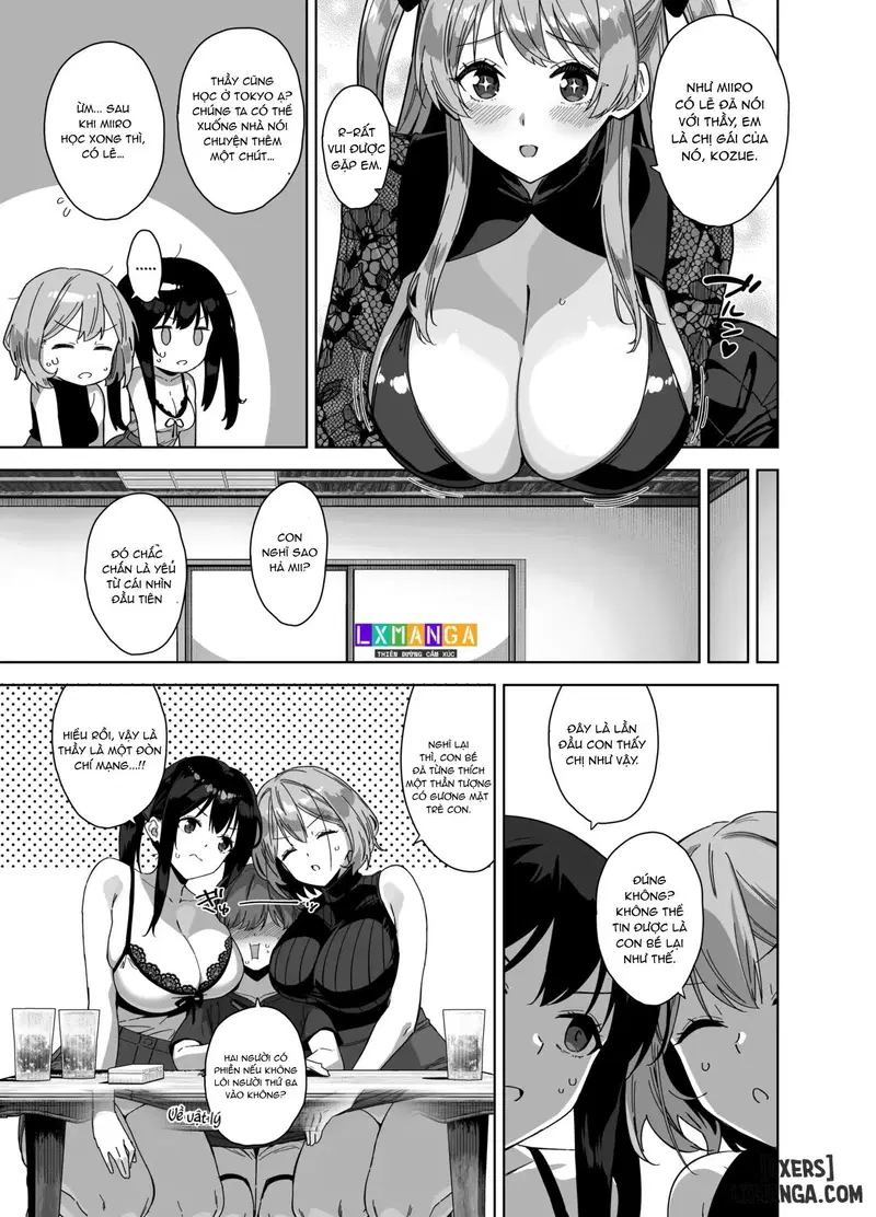 Natsu to Inaka to Yuuwaku shite kuru Dekkai Oshiego 3 + C106 Bonus Book - Chapter 1 trang 14