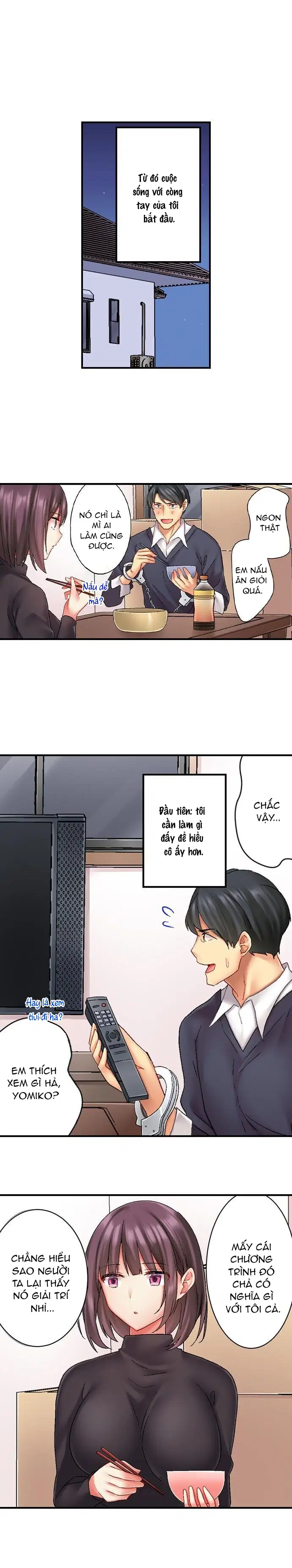 Cuộc sống của cặp đôi mới cưới - Chapter 1 trang 8