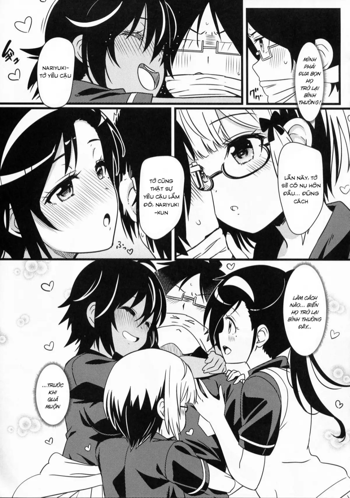 Boku-tachi wa Saimin ni Kakatte Benkyou dokoro ja Nai - Boku-tachi wa Saimin ni Kakatte Benkyou dokoro ja Nai trang 4