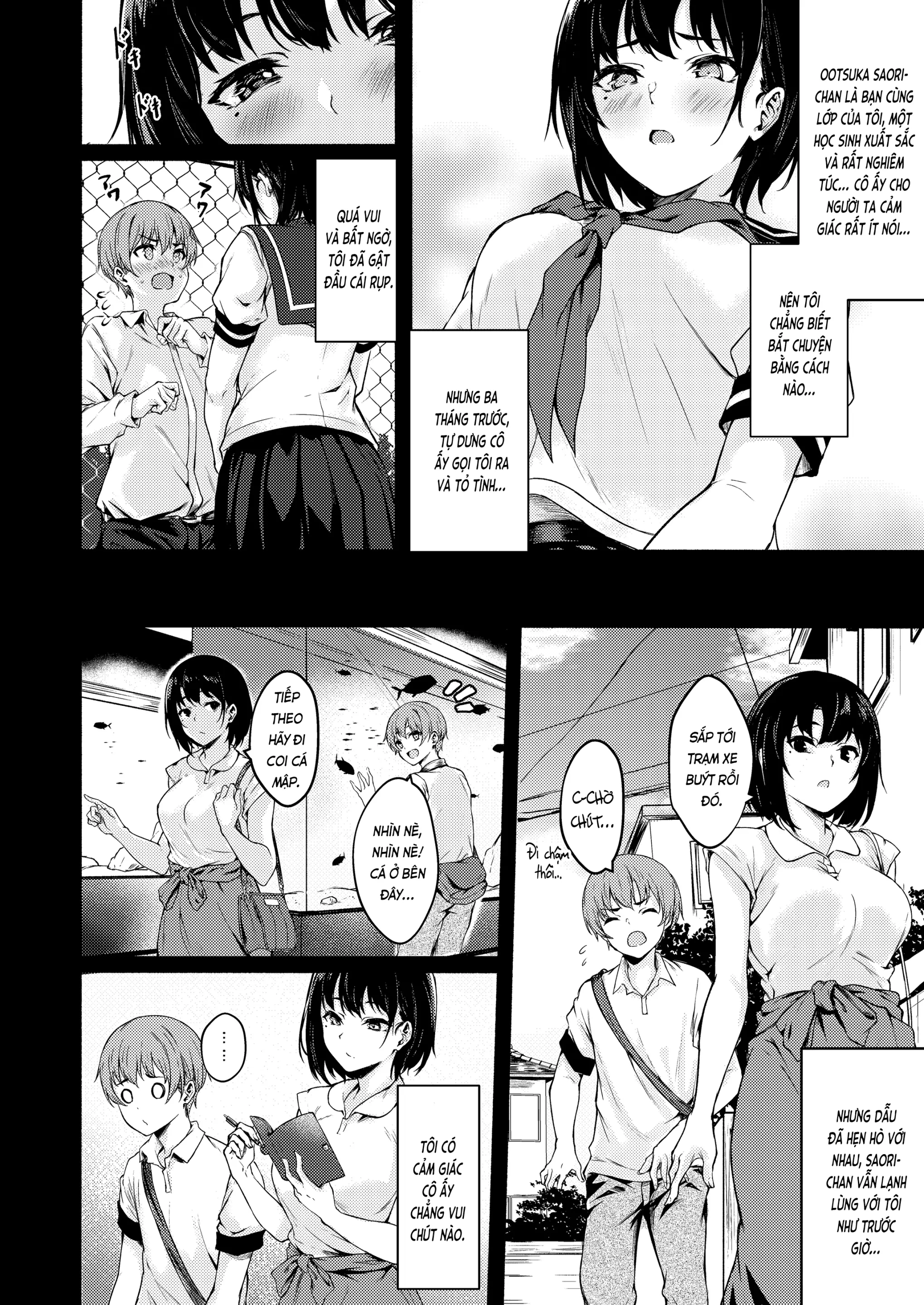 Okki na Saori-chan wa Bukiyou ni Eroi | Saori-chan bự con, dâm mà hậu đậu - Okki na Saori-chan wa Bukiyou ni Eroi | Saori-chan bự con, dâm mà hậu đậu trang 6