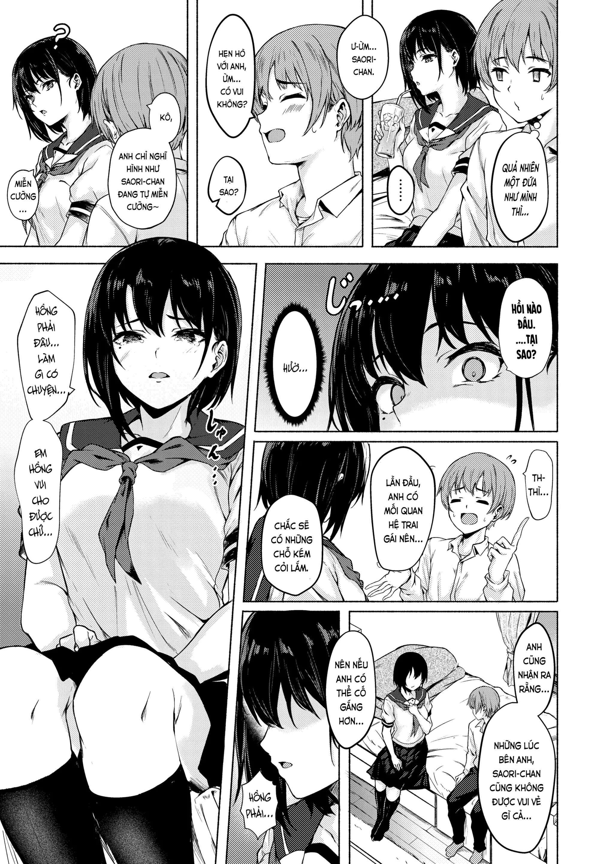 Okki na Saori-chan wa Bukiyou ni Eroi | Saori-chan bự con, dâm mà hậu đậu - Okki na Saori-chan wa Bukiyou ni Eroi | Saori-chan bự con, dâm mà hậu đậu trang 7