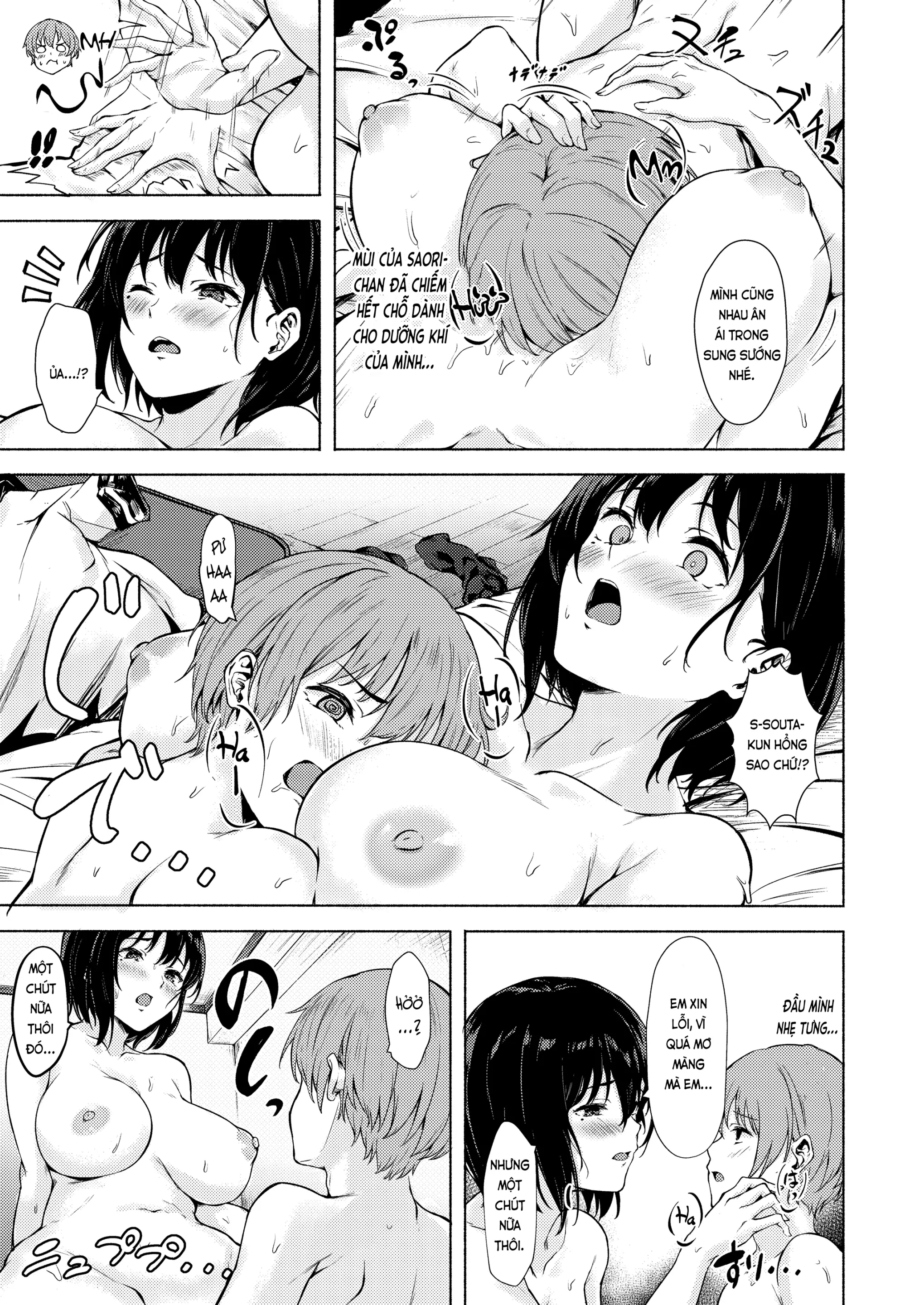 Okki na Saori-chan wa Bukiyou ni Eroi | Saori-chan bự con, dâm mà hậu đậu - Okki na Saori-chan wa Bukiyou ni Eroi | Saori-chan bự con, dâm mà hậu đậu trang 23