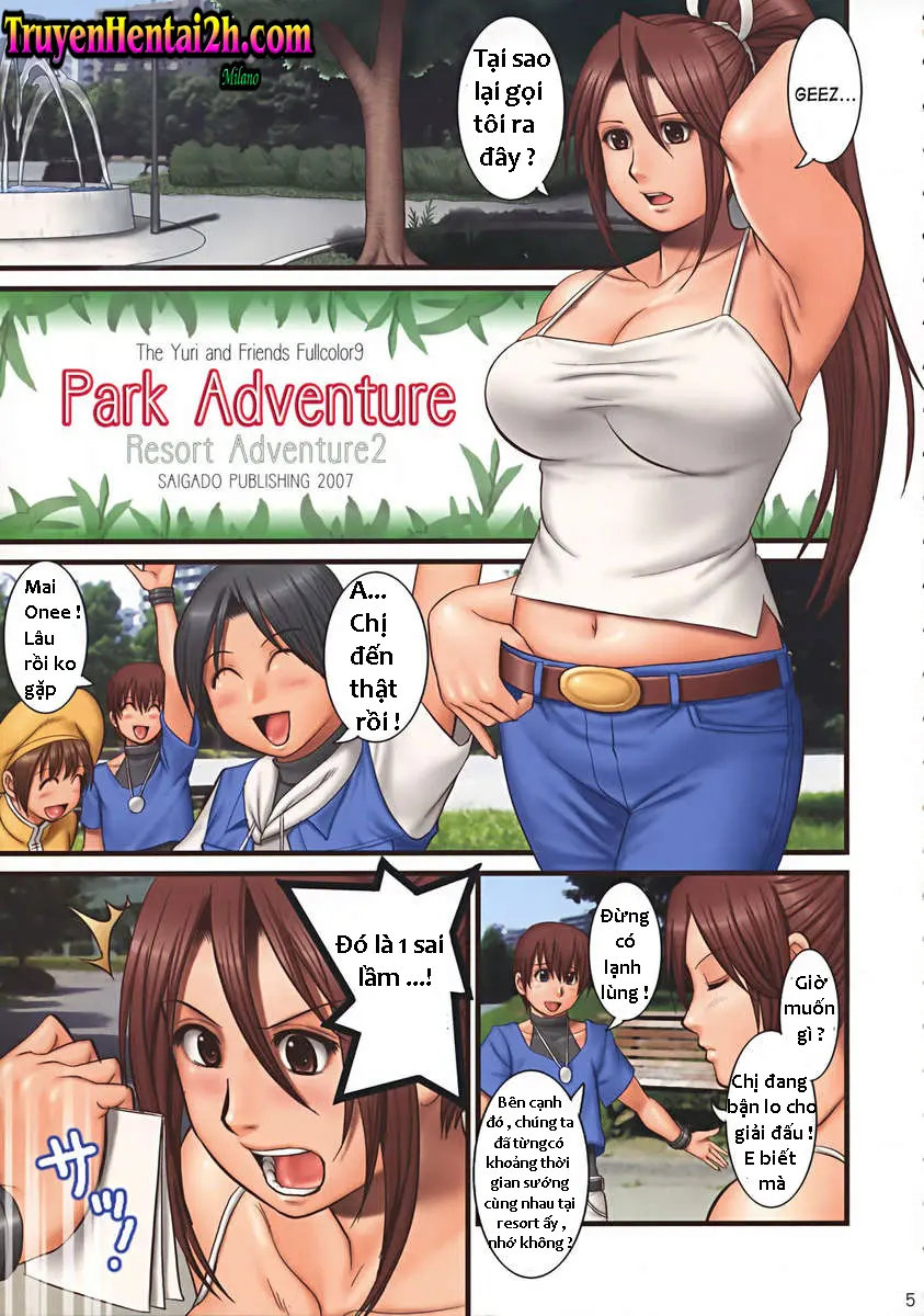 THE YURI & FRIENDS FULLCOLOR 9 - THE YURI & FRIENDS FULLCOLOR 9 trang 4