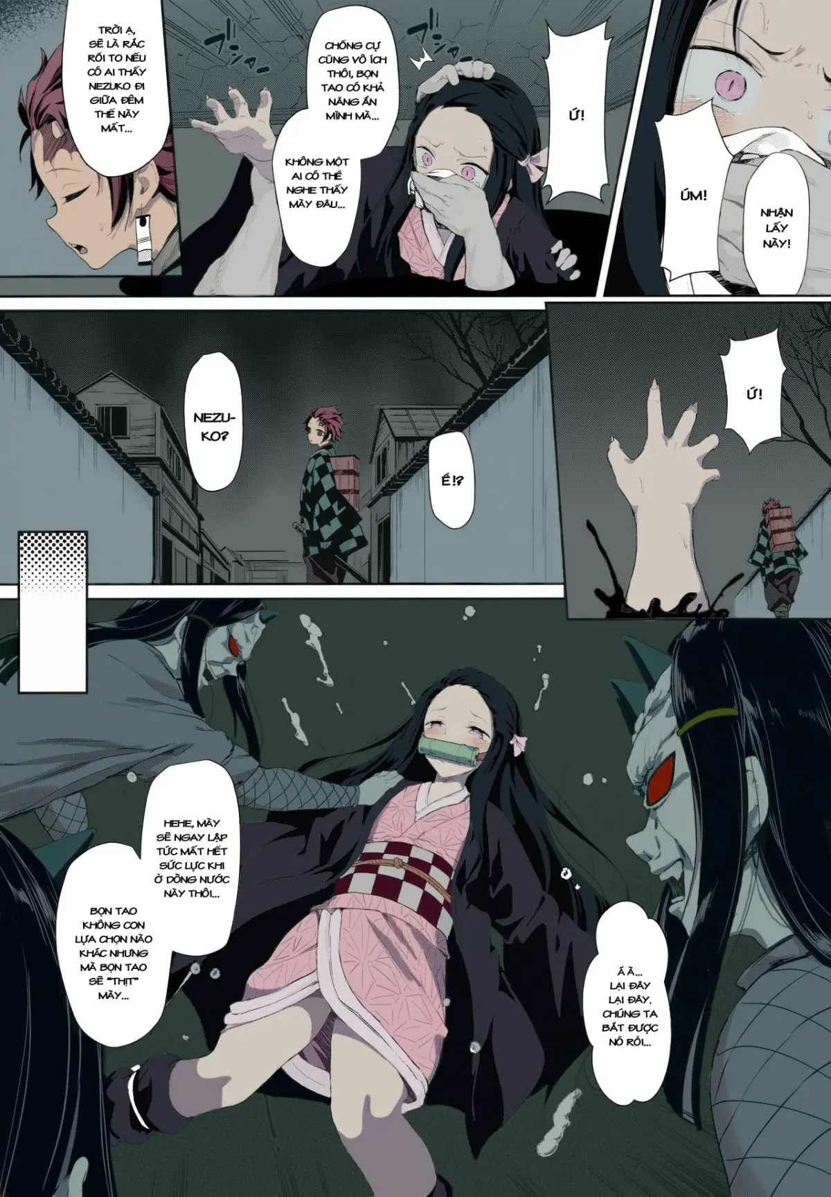 Moshi Nezuko ga Warui Hito ni Tsukamattara... - Moshi Nezuko ga Warui Hito ni Tsukamattara... trang 2