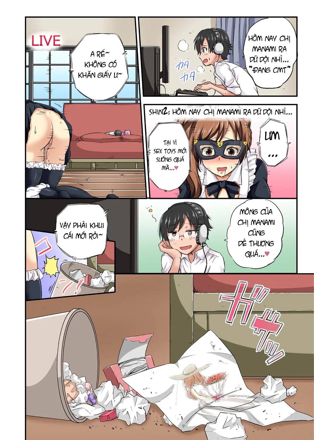 Netorare Hitozuma Net de Nama Nugi Haishinsuru Onna - Manami - Netorare Hitozuma Net de Nama Nugi Haishinsuru Onna - Manami trang 11