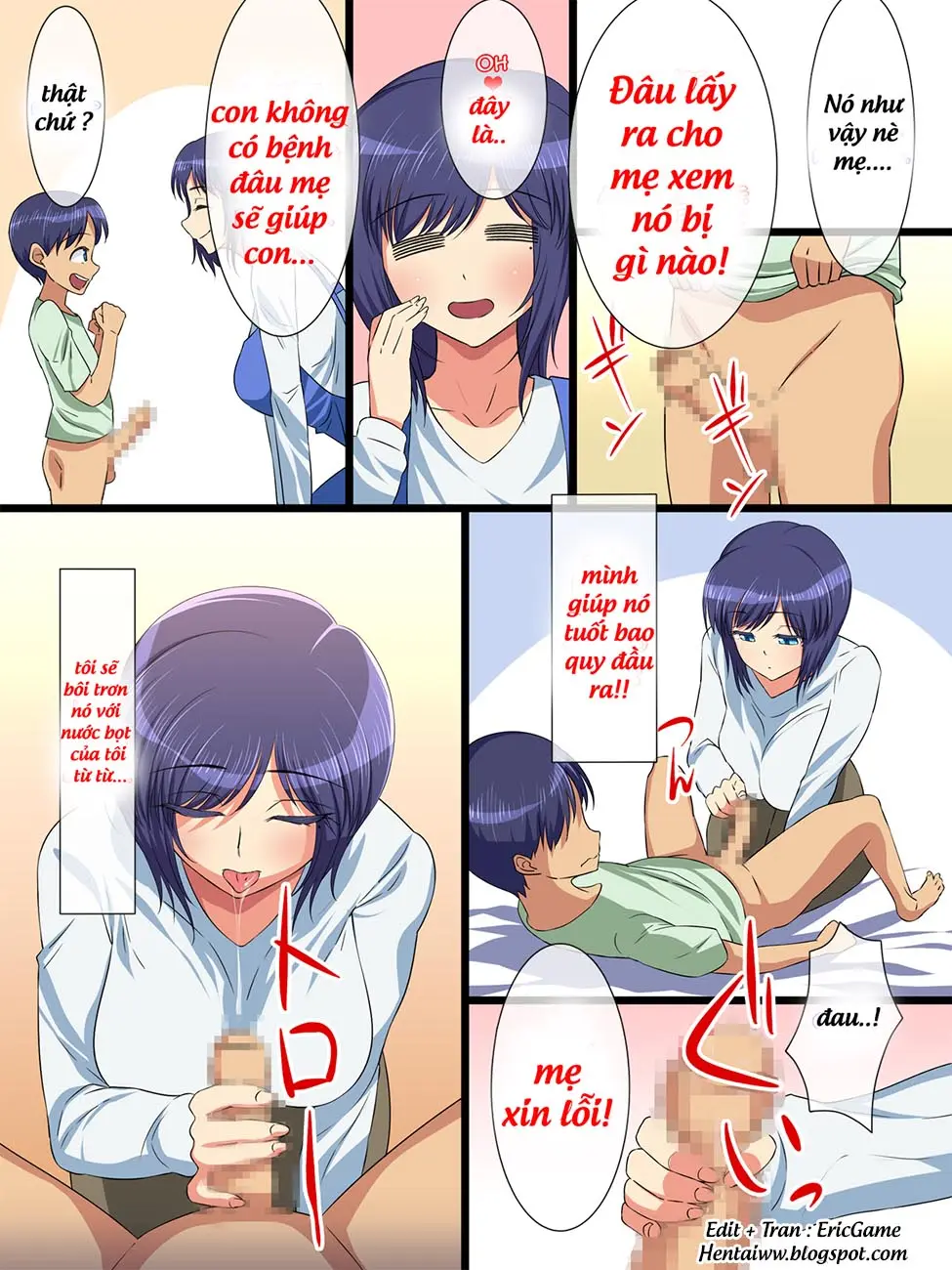 Hahabote! Dougan Kyonyuu Okaa-san ga Musuko ni Haramasarete Shiawase ni Naru Hanashi - Hahabote! Dougan Kyonyuu Okaa-san ga Musuko ni Haramasarete Shiawase ni Naru Hanashi trang 11