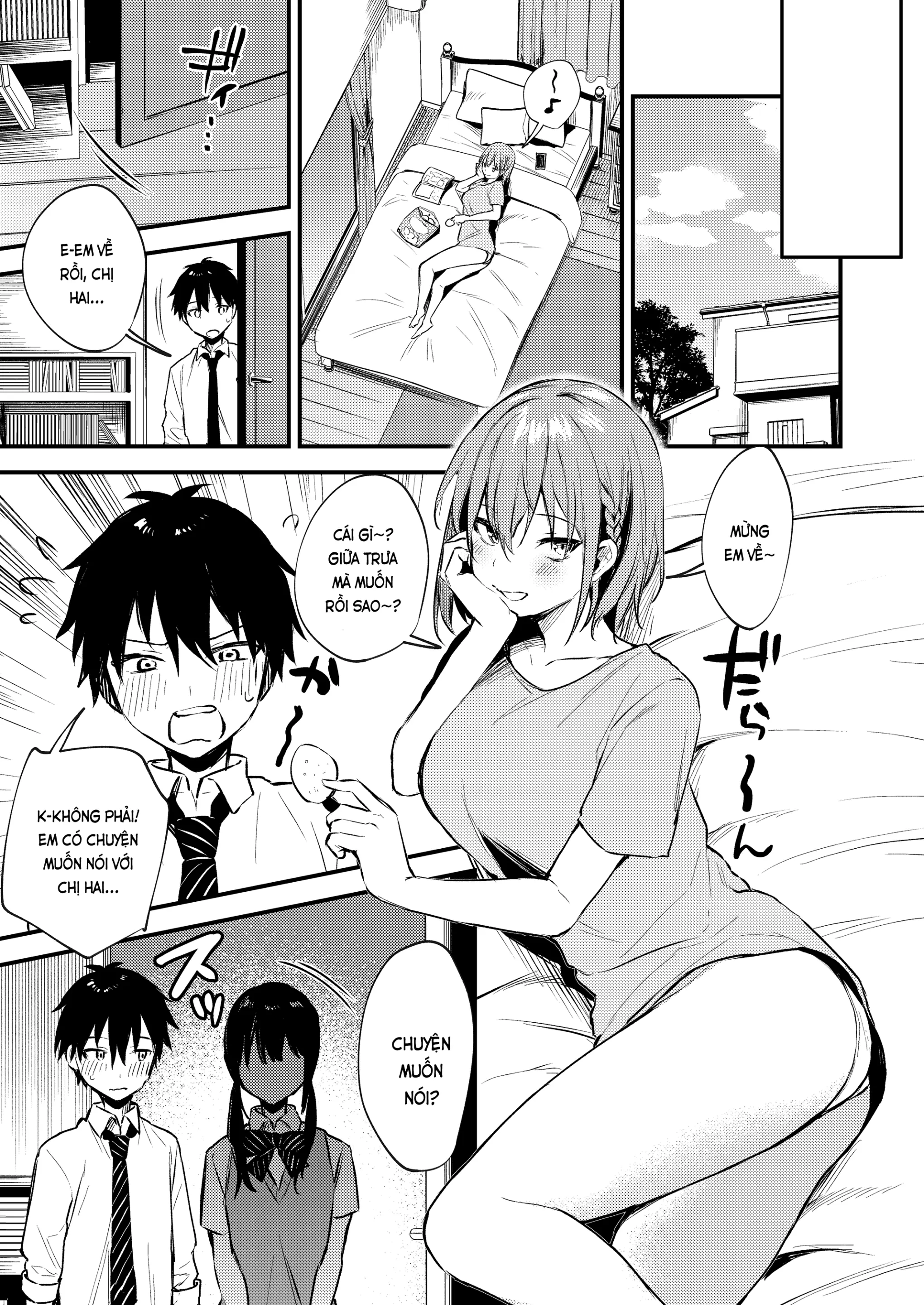 Onee-chan ga Ecchi na Koto bakka Suru kara... | Tại chị làm mấy chuyện bậy bạ hoài... - Onee-chan ga Ecchi na Koto bakka Suru kara... | Tại chị làm mấy chuyện bậy bạ hoài... trang 9