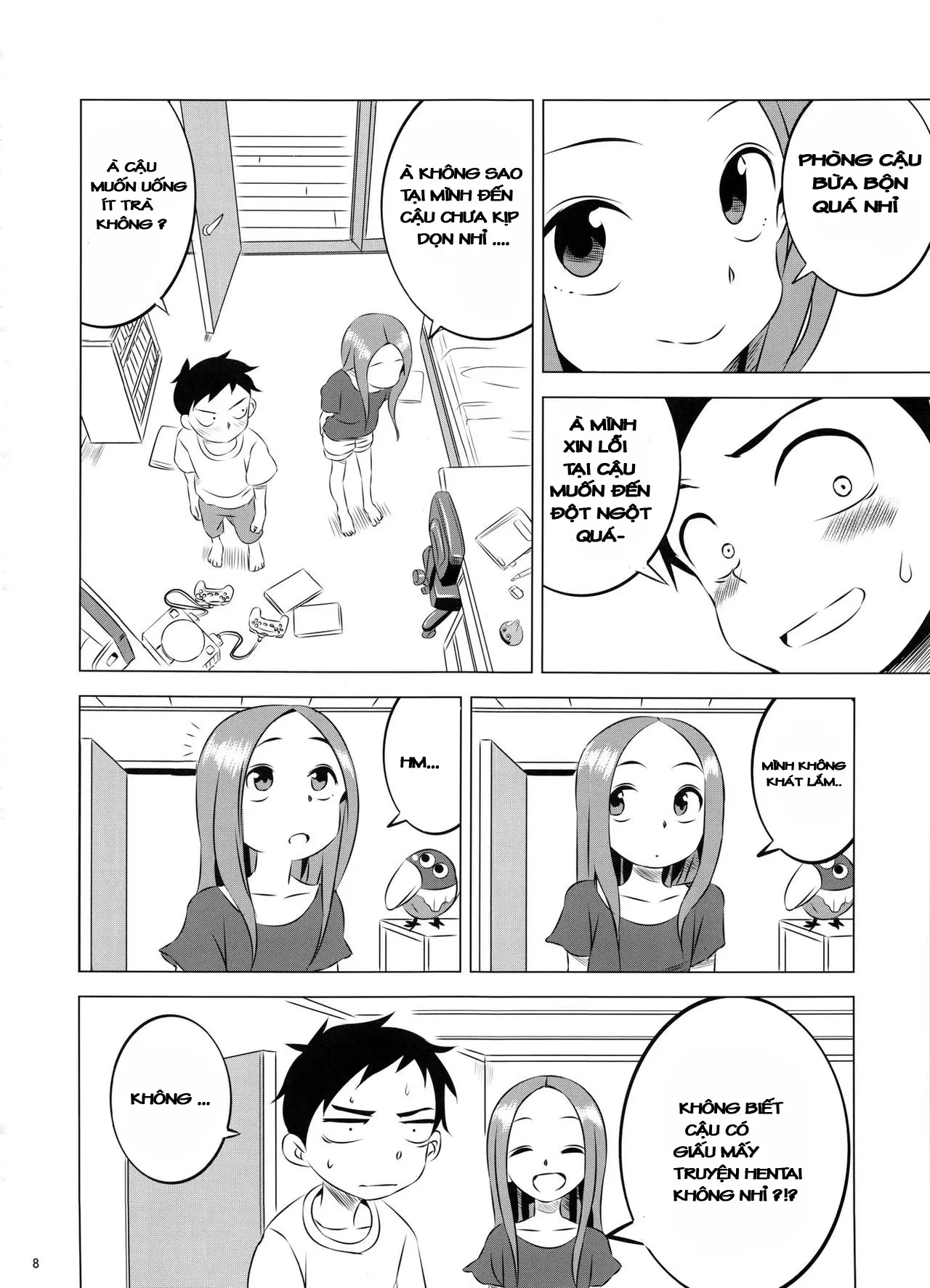 Kyou mo Nishikata-kun wa Takagi-san ni Misukasareteru 3 - Kyou mo Nishikata-kun wa Takagi-san ni Misukasareteru 3 trang 8