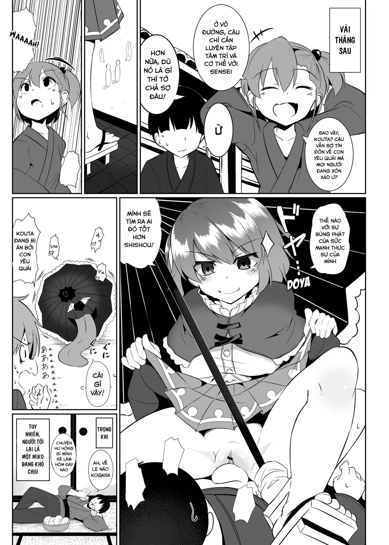 Uso no Odorokashikata o Oshierarete Tokuige ni Jissen suru Kogasa-chan (Touhou Project) [Vietnamese Tiếng Việt] Bác Lệ Thần Xã] - Uso no Odorokashikata o Oshierarete Tokuige ni Jissen suru Kogasa-chan (Touhou Project) [Vietnamese Tiếng Việt] Bác Lệ Thần Xã] trang 20