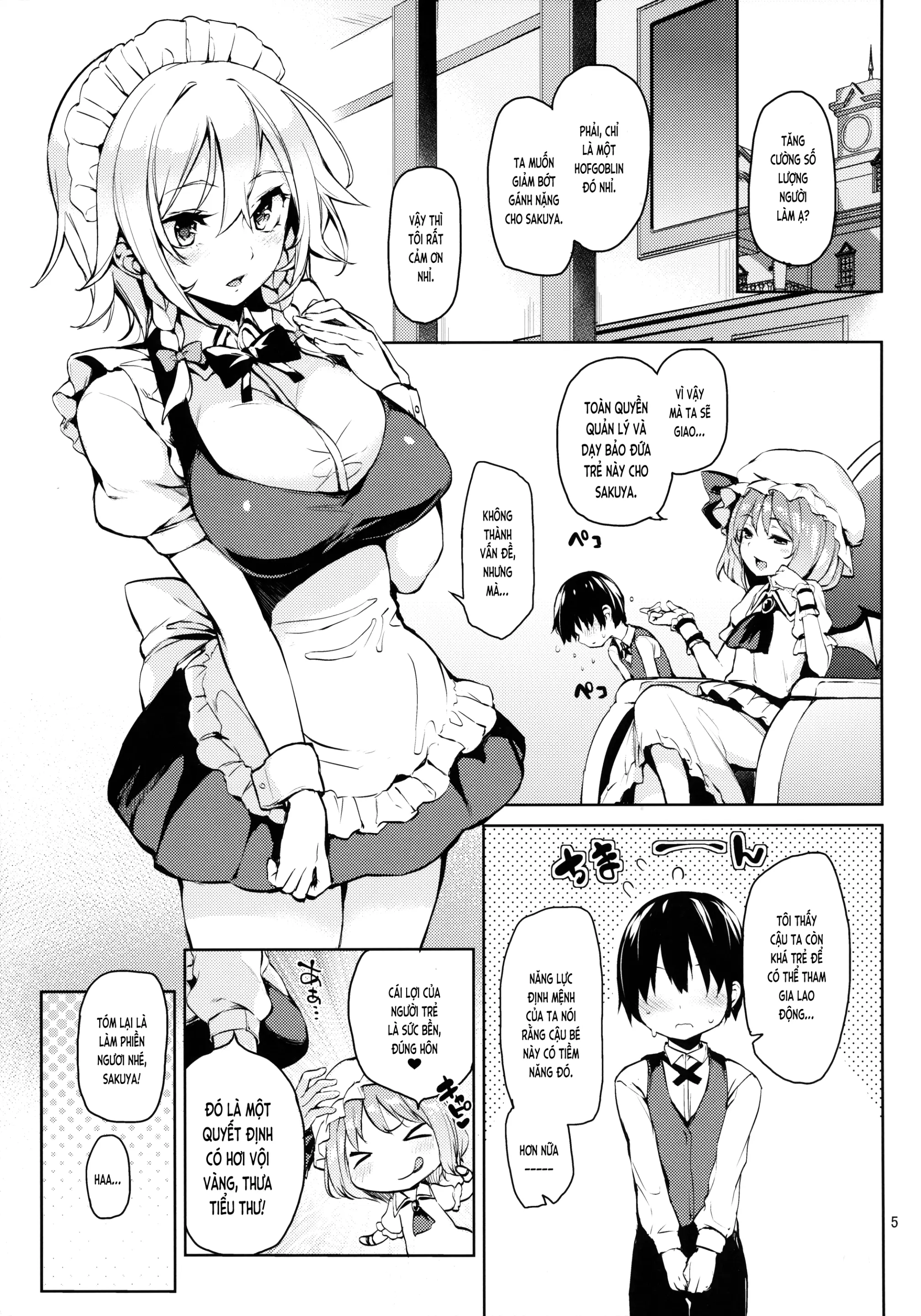 Shasei Kanri Shite Kudasai Sakuya-san! (decensored) - Shasei Kanri Shite Kudasai Sakuya-san! (decensored) trang 5