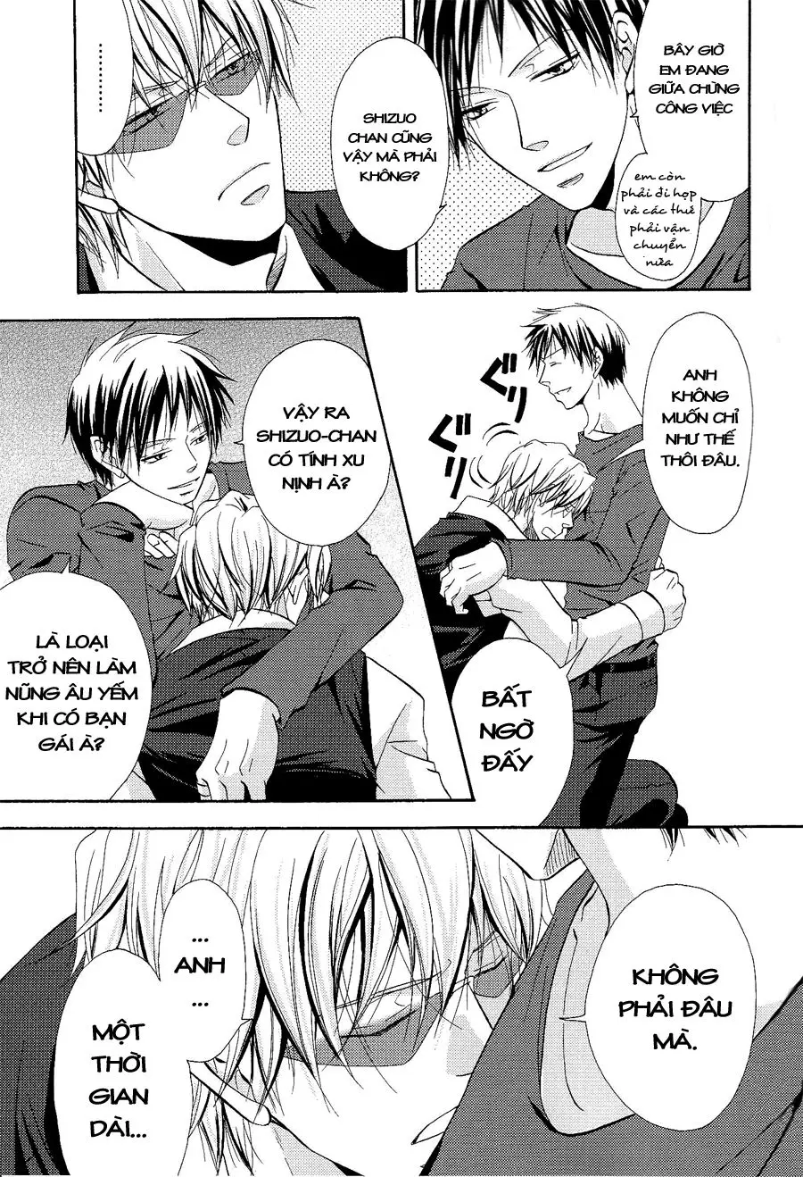 Durarara!! Doujinshi - Kimi to kissu shitai - Durarara!! Doujinshi - Kimi to kissu shitai trang 9
