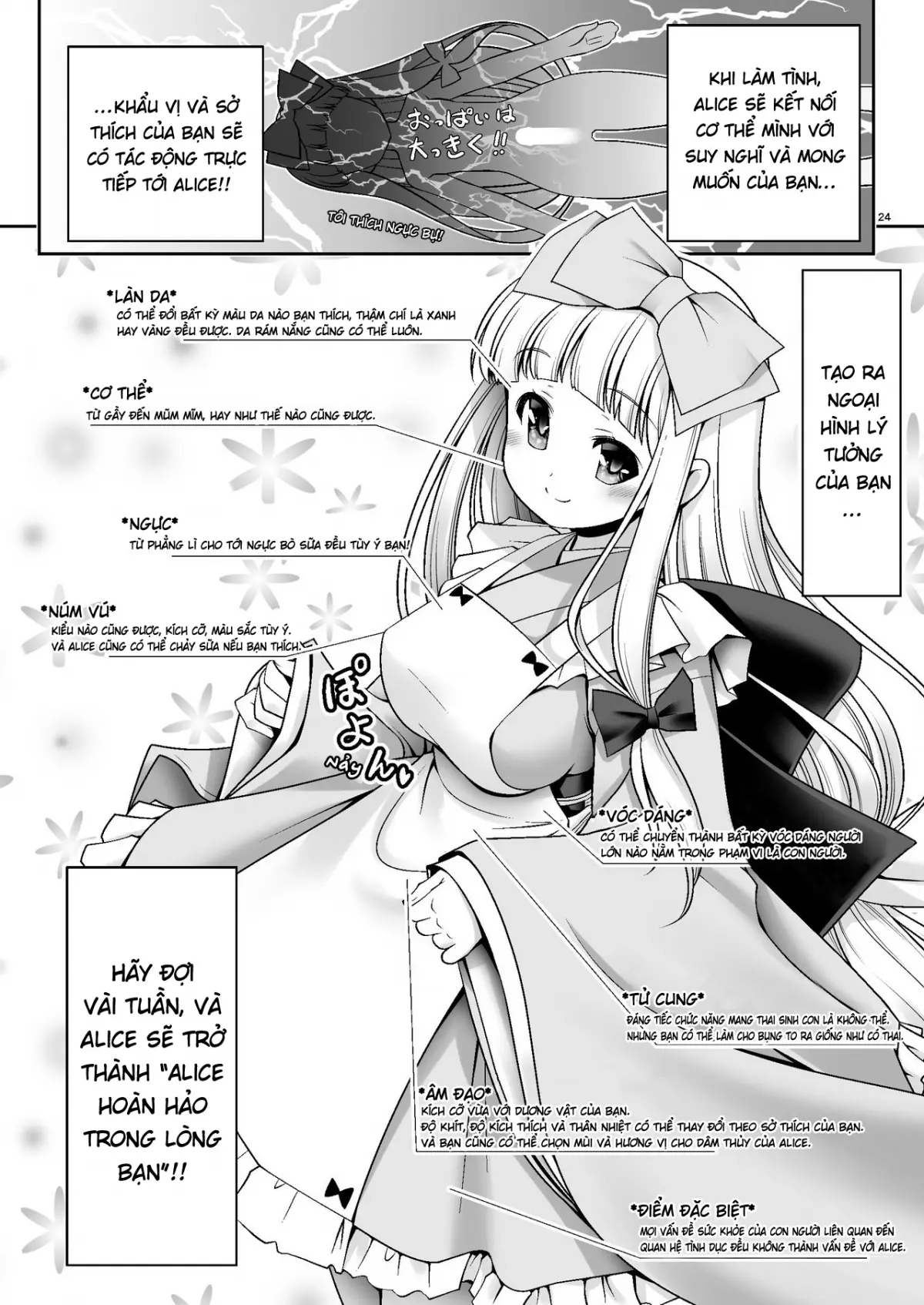 Tai Chikyuujin Seiyoku Seigyo You Jinzouningen Alice - Tai Chikyuujin Seiyoku Seigyo You Jinzouningen Alice trang 24