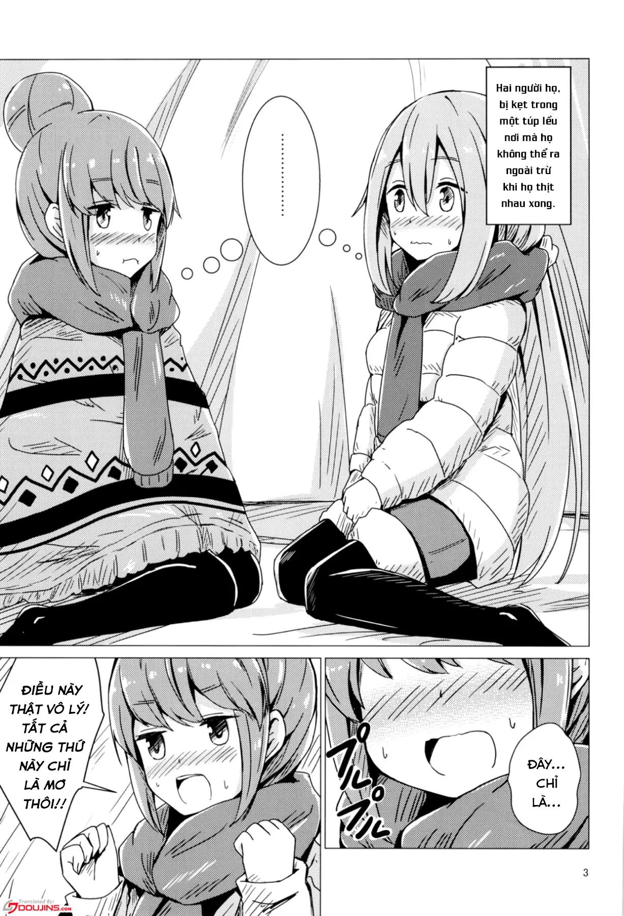 Sex Shinai to Derenai Tent ni Tojikomerareta NadeRin - Sex Shinai to Derenai Tent ni Tojikomerareta NadeRin trang 2
