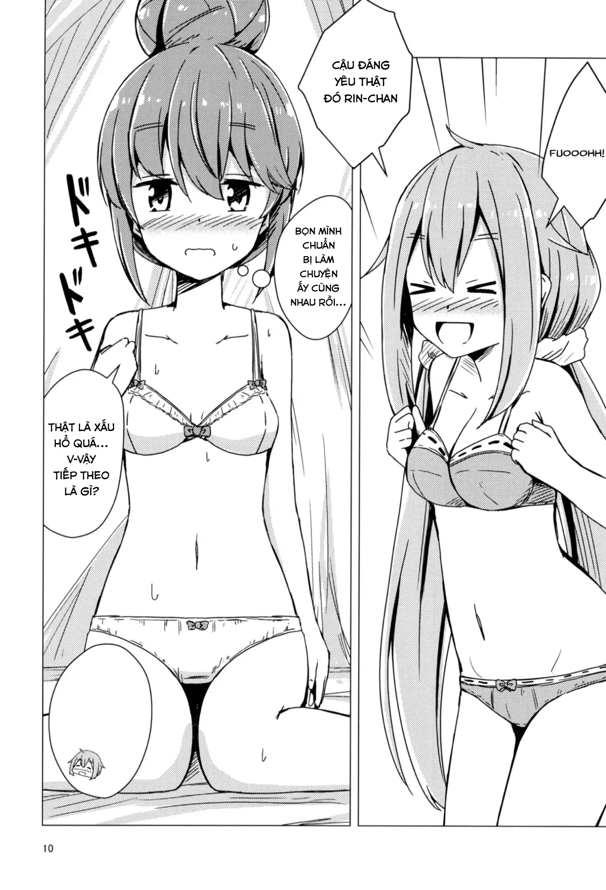 Sex Shinai to Derenai Tent ni Tojikomerareta NadeRin - Sex Shinai to Derenai Tent ni Tojikomerareta NadeRin trang 8