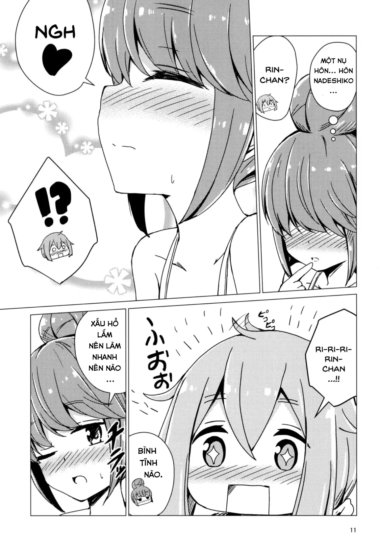 Sex Shinai to Derenai Tent ni Tojikomerareta NadeRin - Sex Shinai to Derenai Tent ni Tojikomerareta NadeRin trang 9