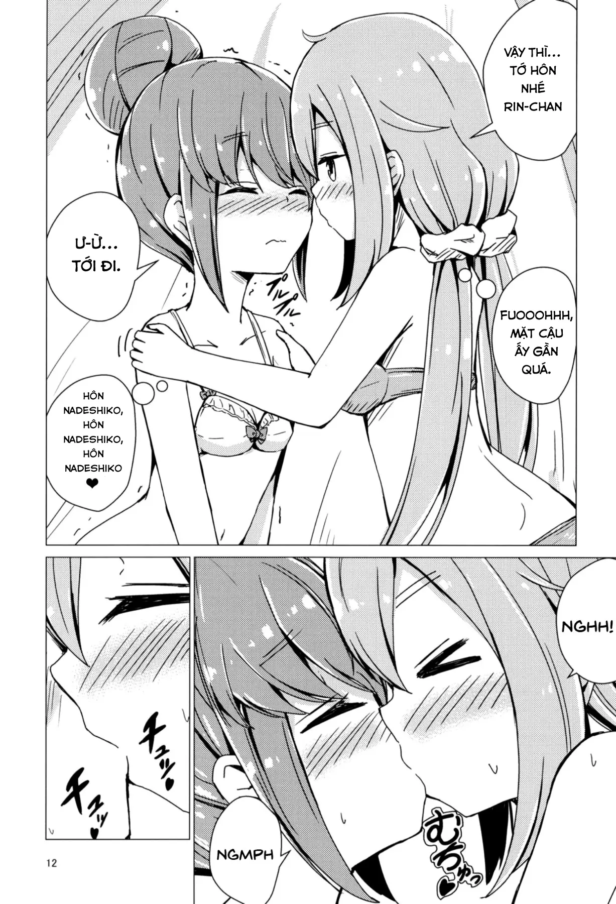 Sex Shinai to Derenai Tent ni Tojikomerareta NadeRin - Sex Shinai to Derenai Tent ni Tojikomerareta NadeRin trang 10